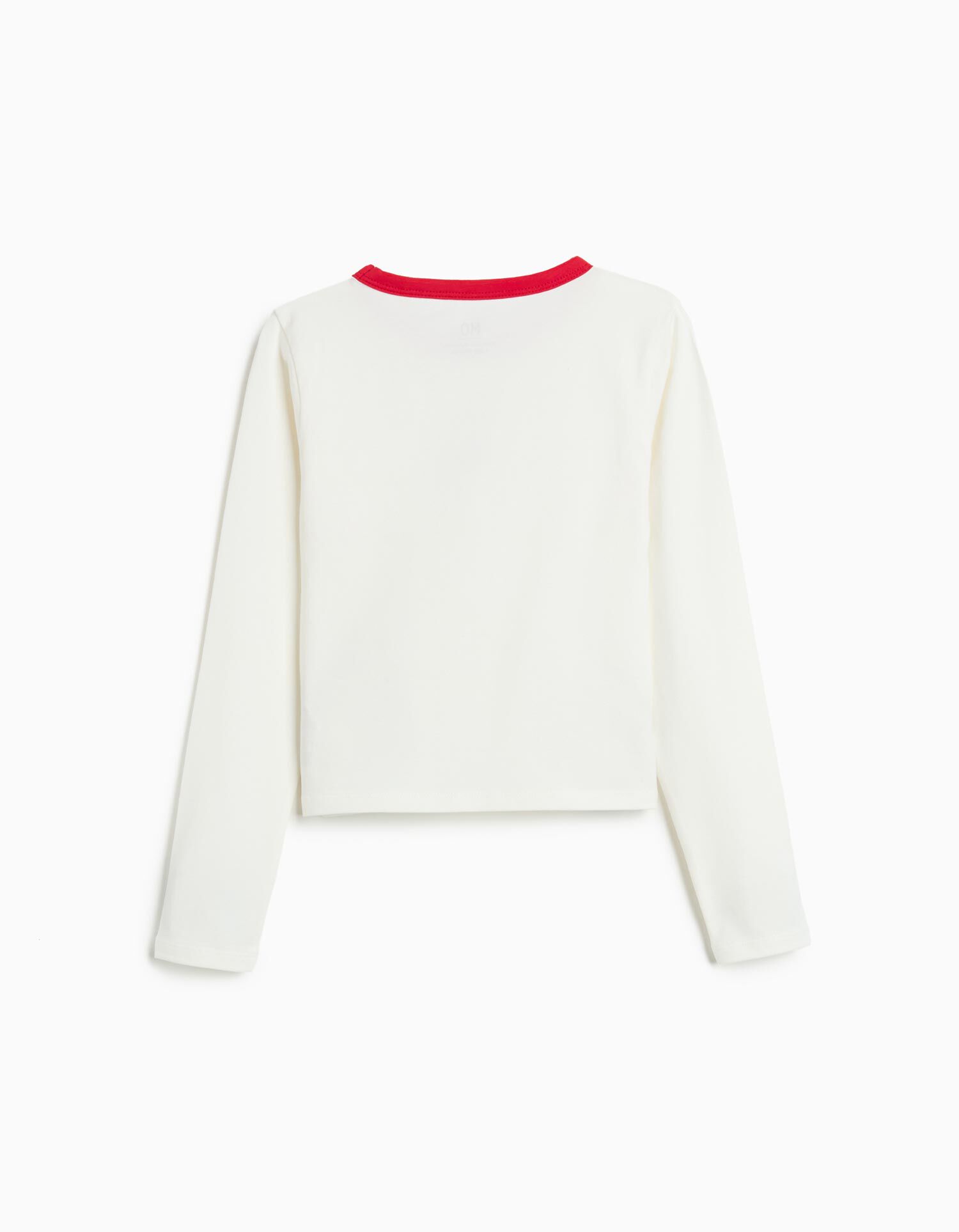 Comprar Online T-shirt de Manga Comprida, Menina, Cru