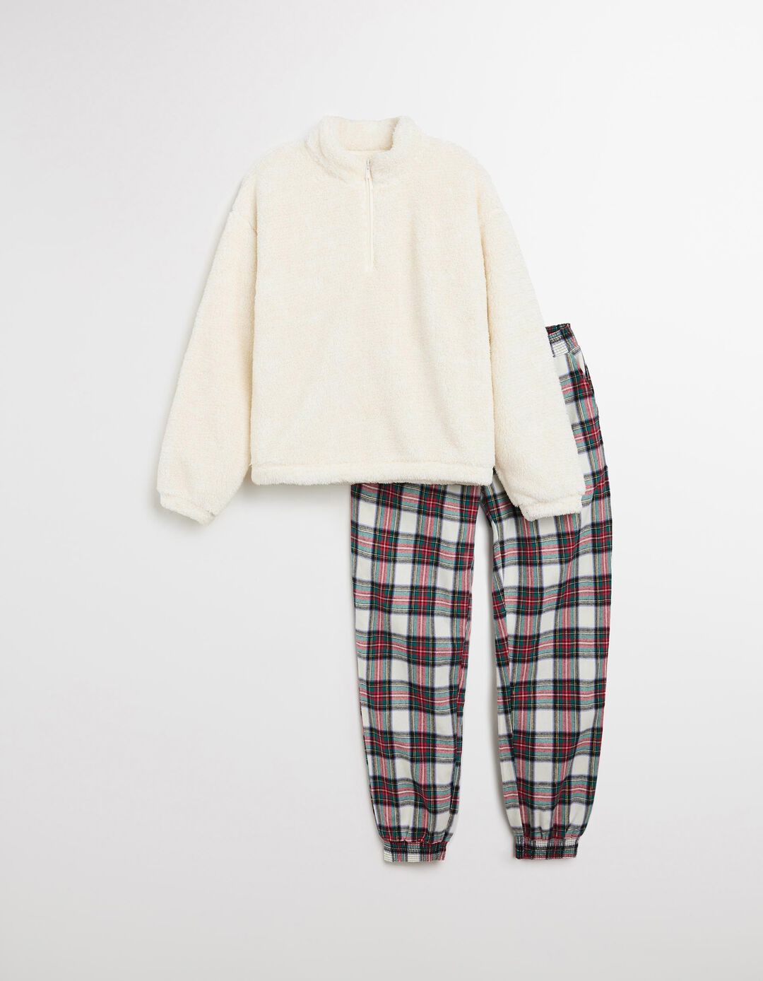 Pijama de Flanela, Mulher, Cru
