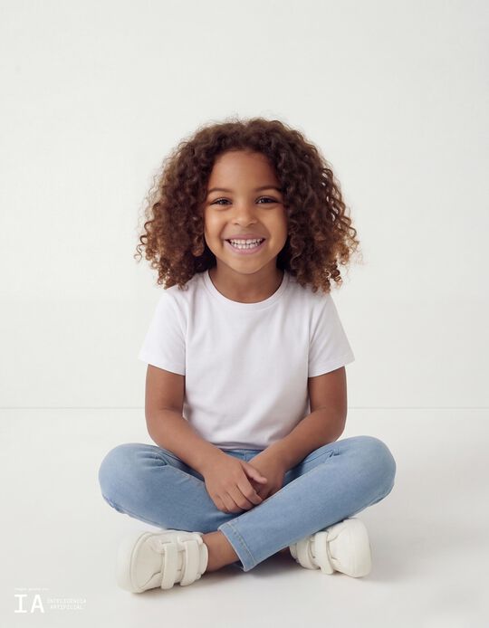 Comprar Online T-shirt, Menina, Branco