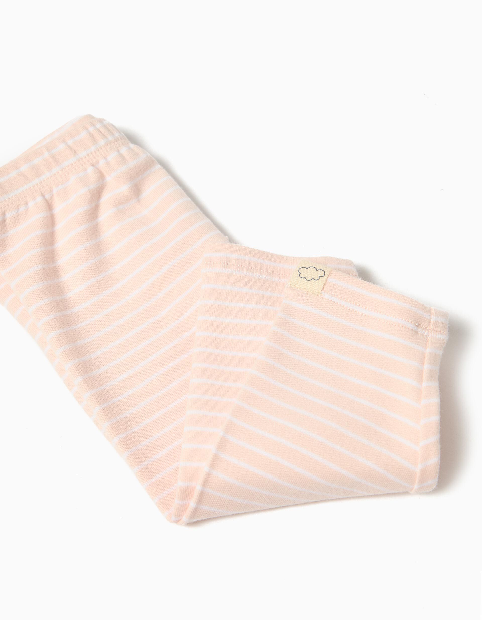 Comprar Online Cal&ccedil;as Riscas, Rec&eacute;m-Nascido, Rosa Claro 