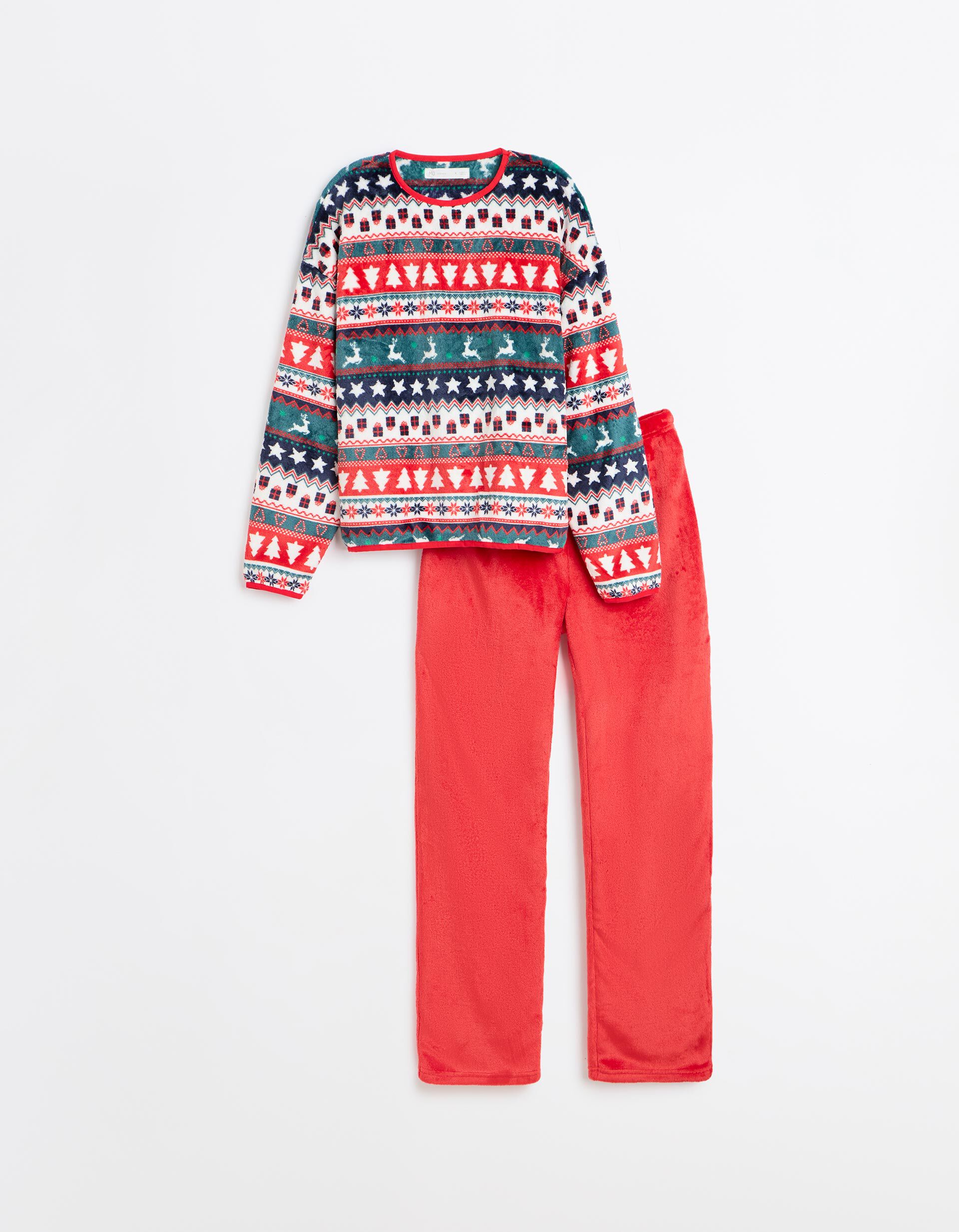 Comprar Online Pijama De Natal, Mulher, Vermelho Escuro