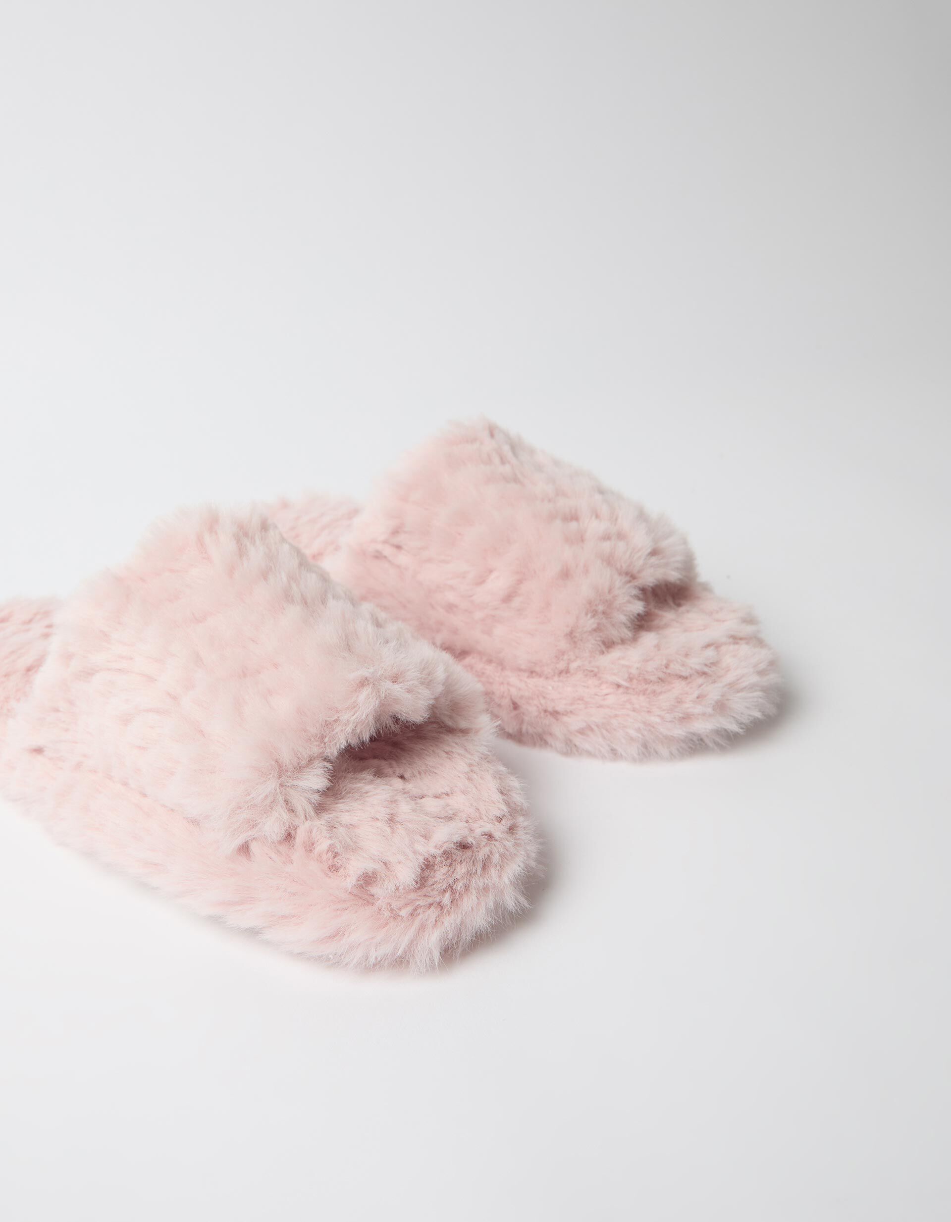 Comprar Online Chinelos De Quarto Abertos, Mulher, Rosa