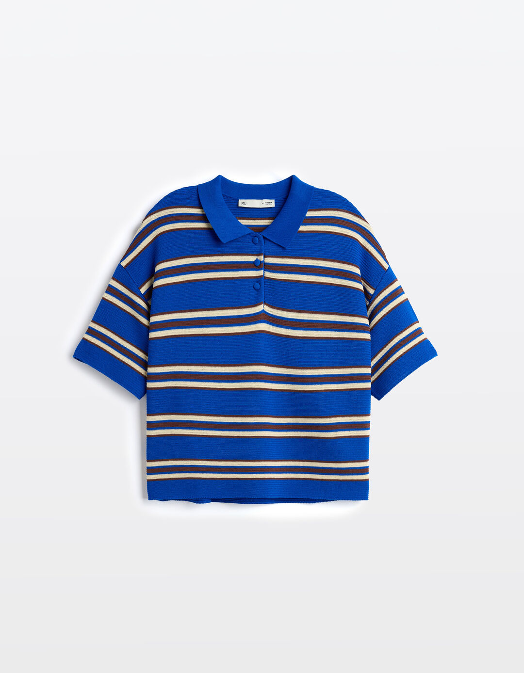 Polo de Malha, Mulher, Azul