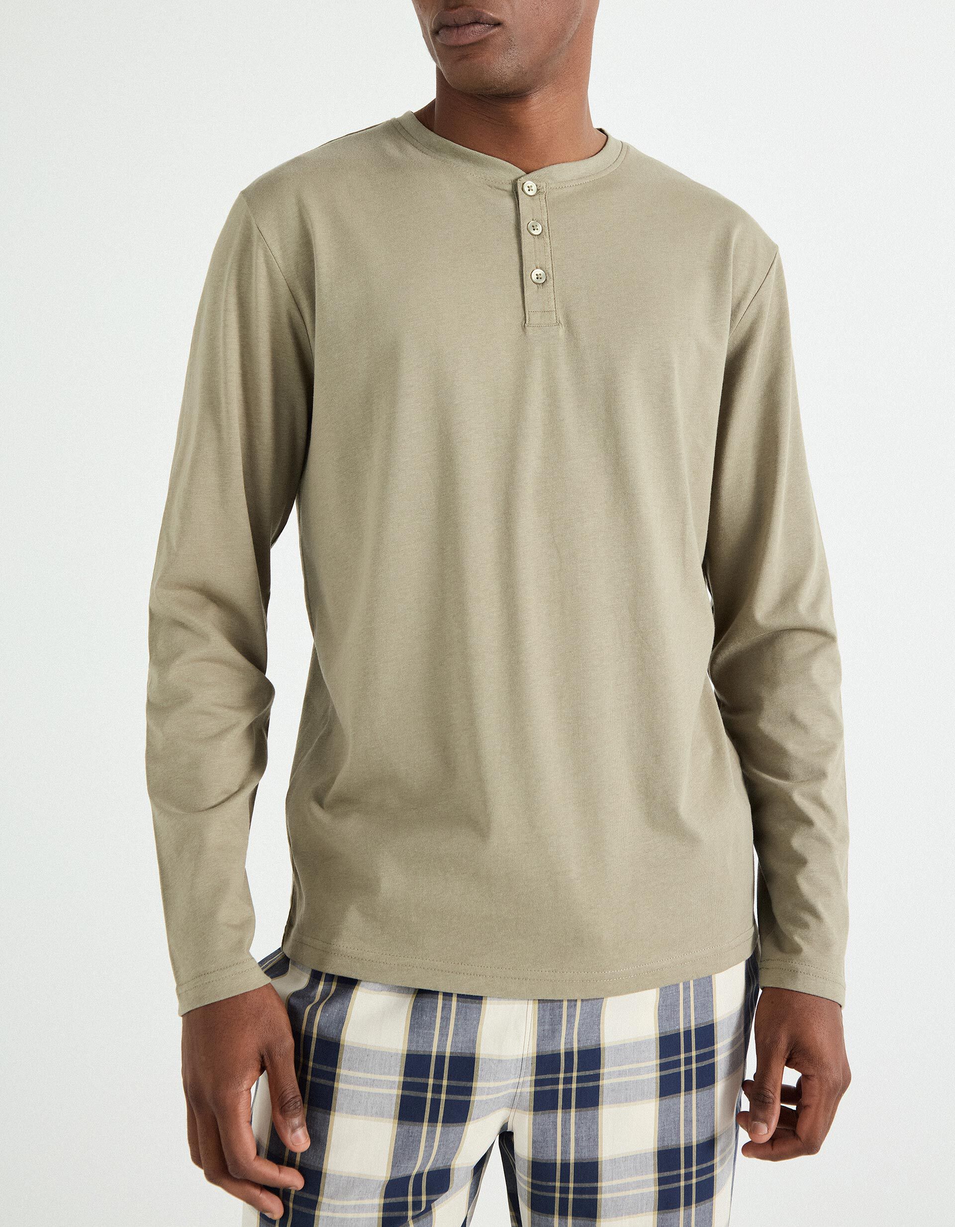 Comprar Online Pijama 'Popline', Homem, Verde Escuro