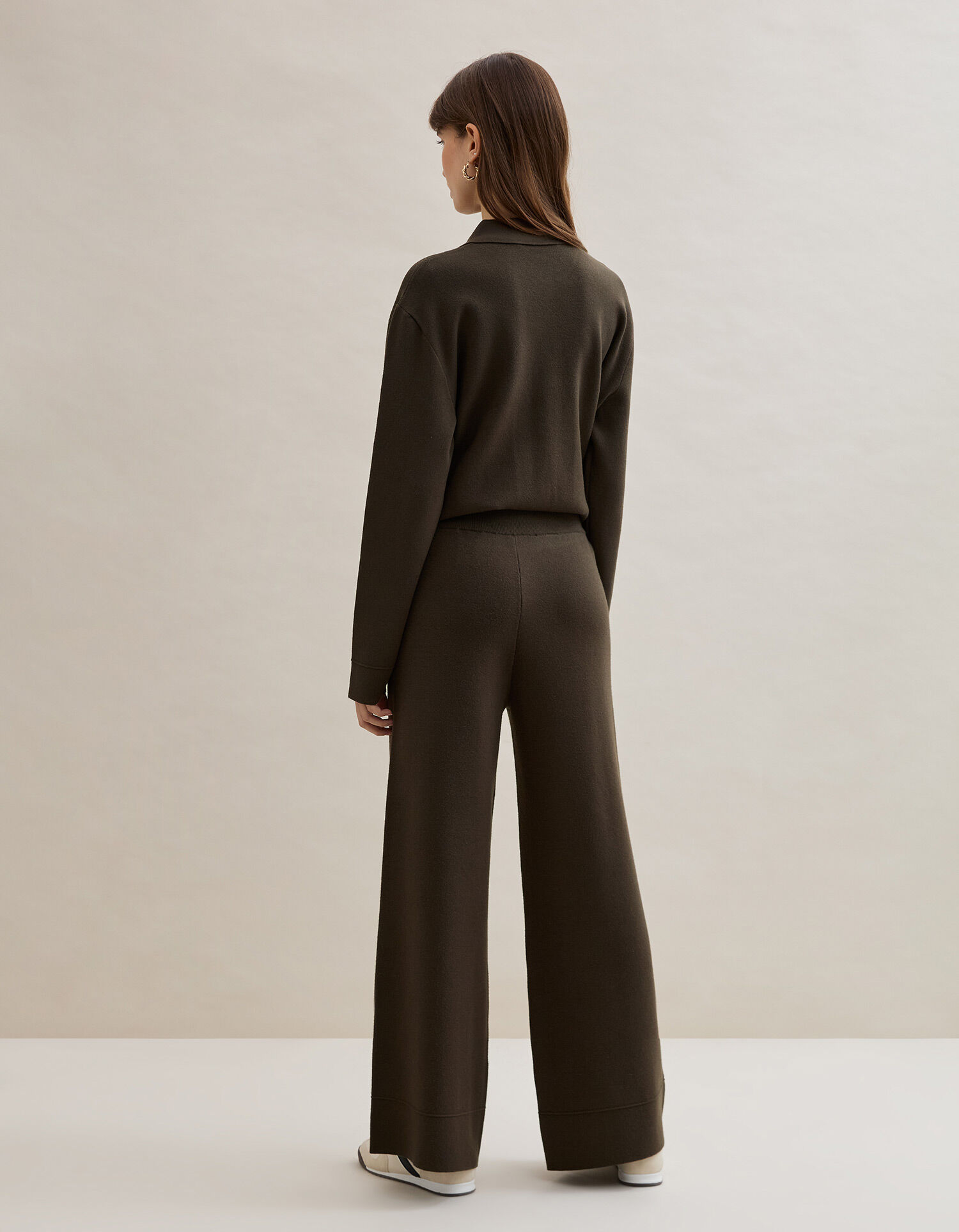 Comprar Online Cal&ccedil;as de Malha, Mulher, Castanho Escuro