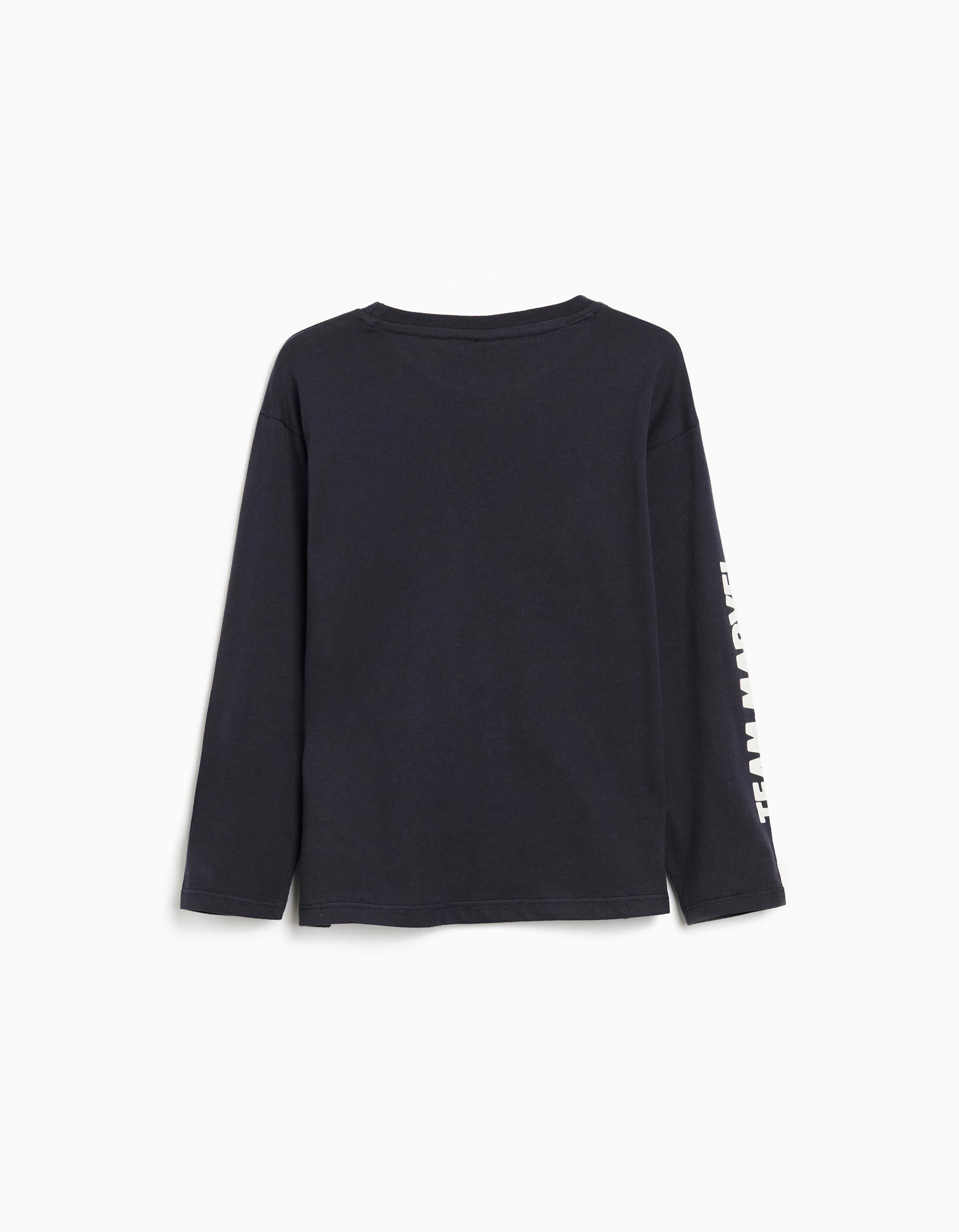 Comprar Online T-shirt Manga Comprida 'Marvel' &copy;Disney, Menino, Azul Escuro