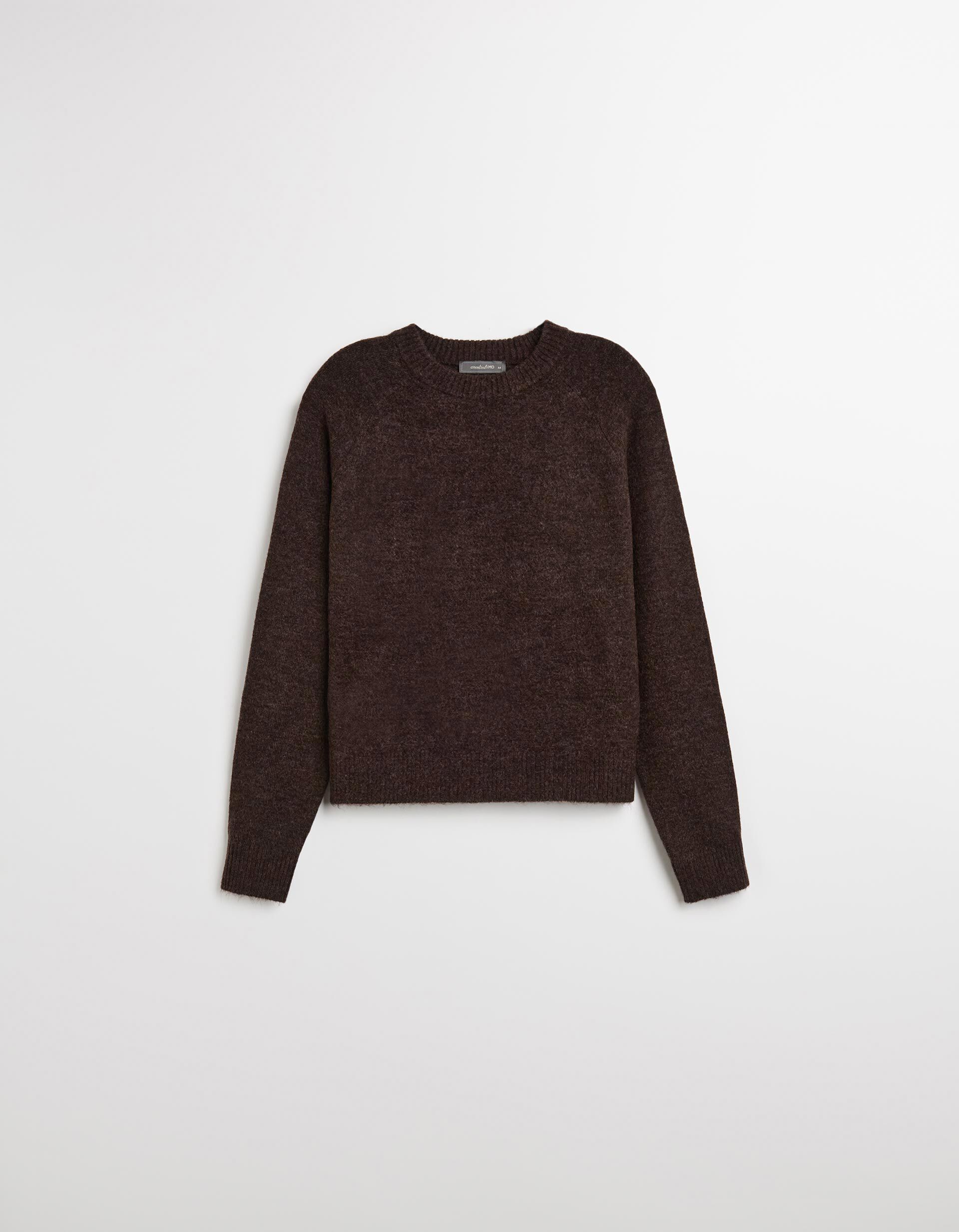 Comprar Online Camisola de Malha, Mulher, Castanho Escuro