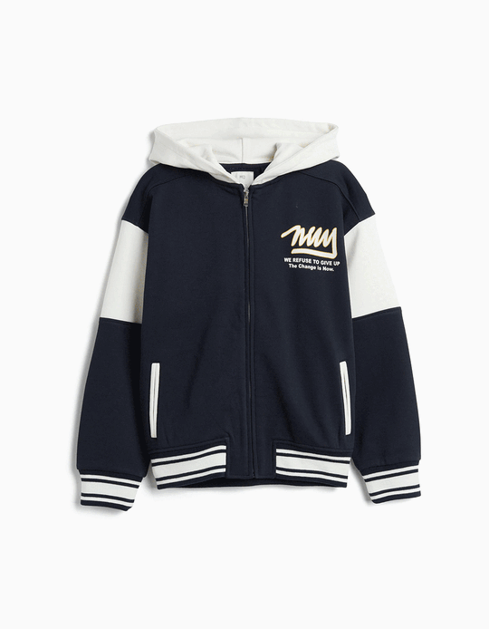 Comprar Online Blus&atilde;o Bomber, Menino, Azul Escuro