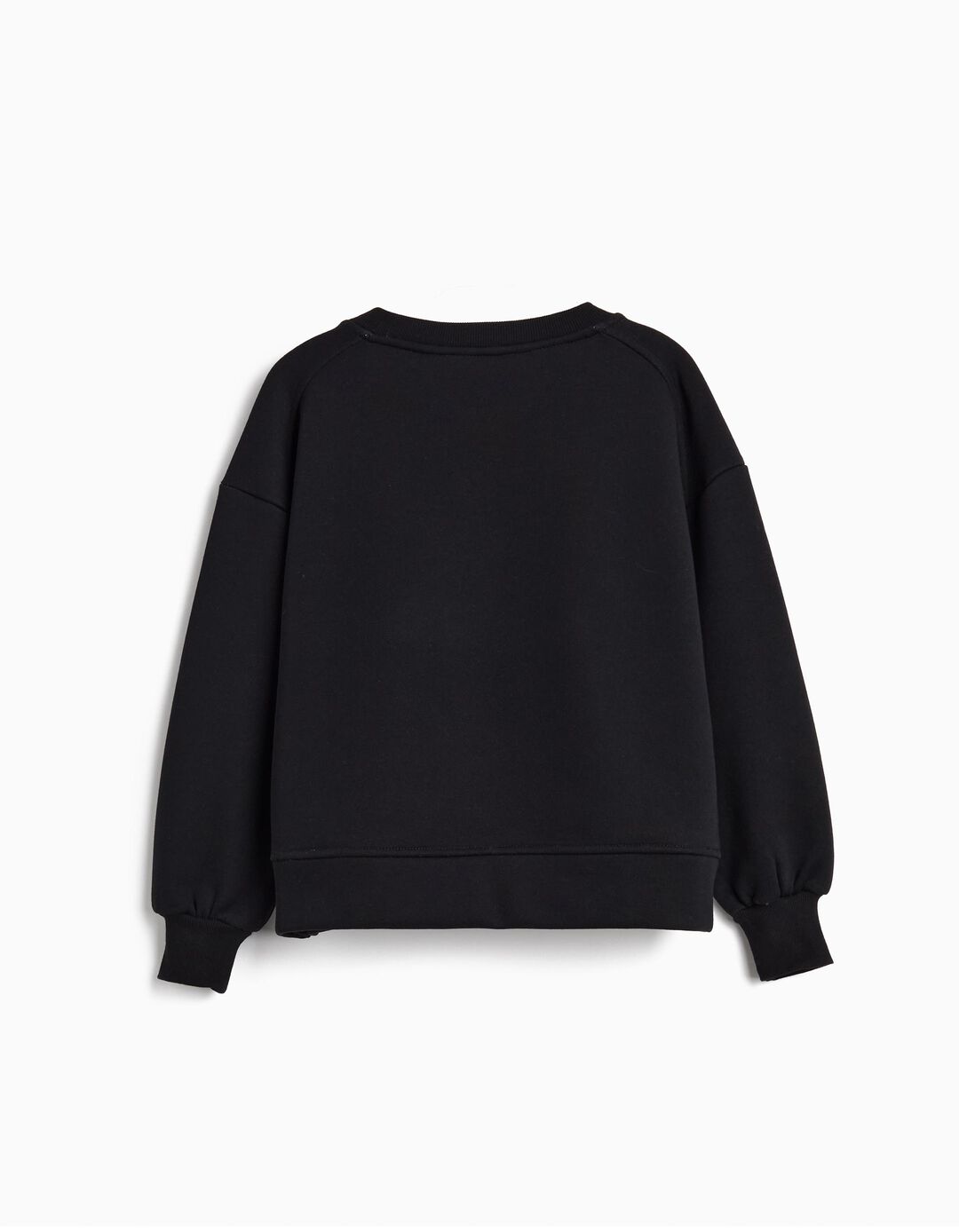 Sweatshirt, Menina, Preto