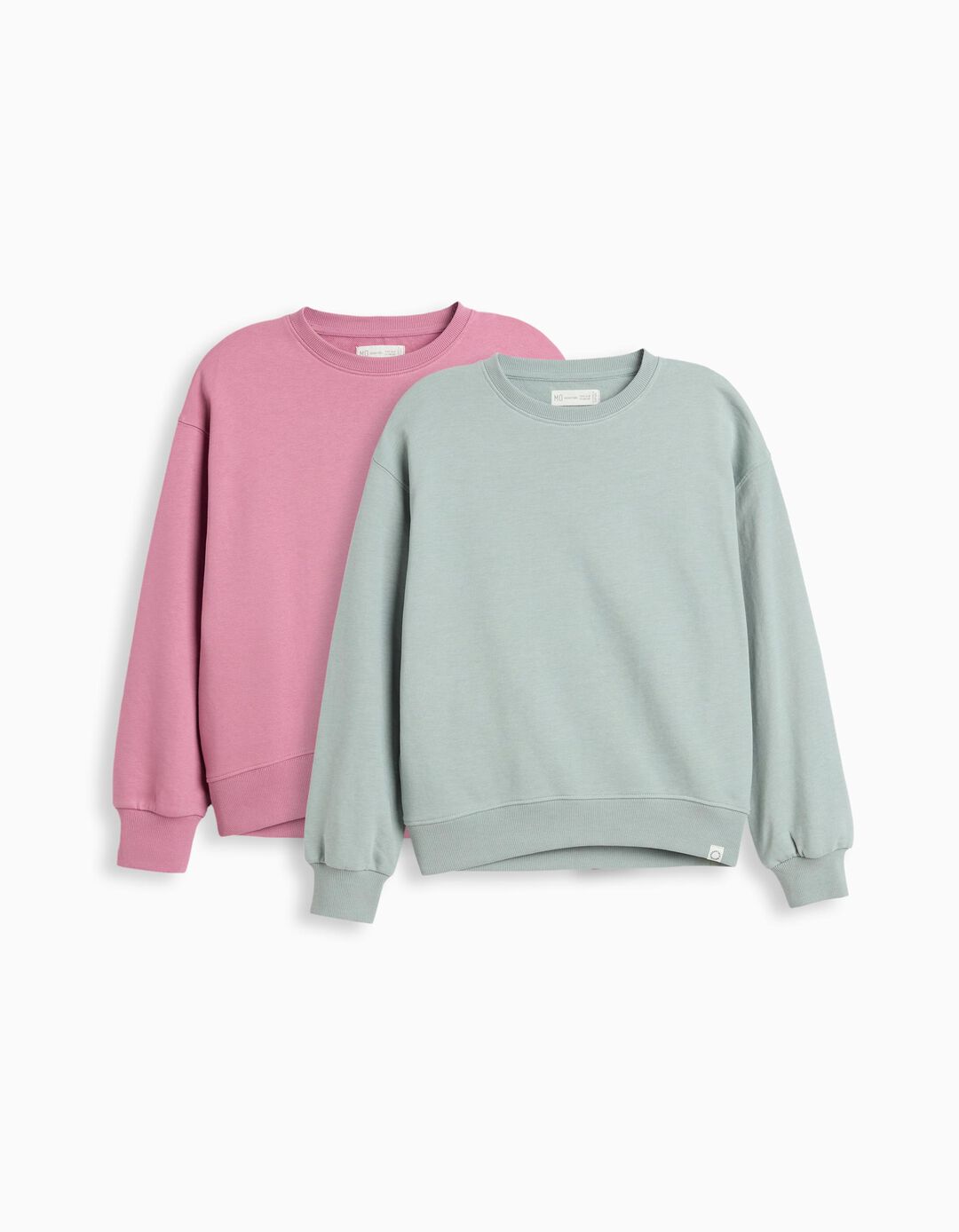 Pack 2 Sweatshirts De Felpa, Menina, Verde Claro