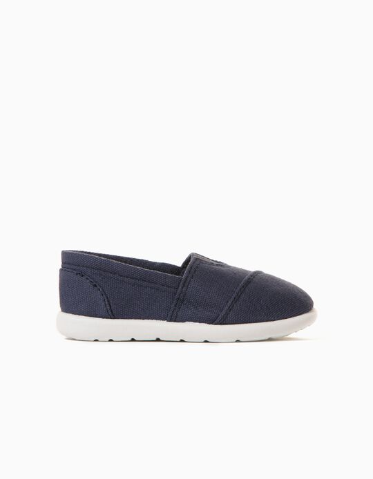 Canvas Trainers for Baby Boys, Dark Blue