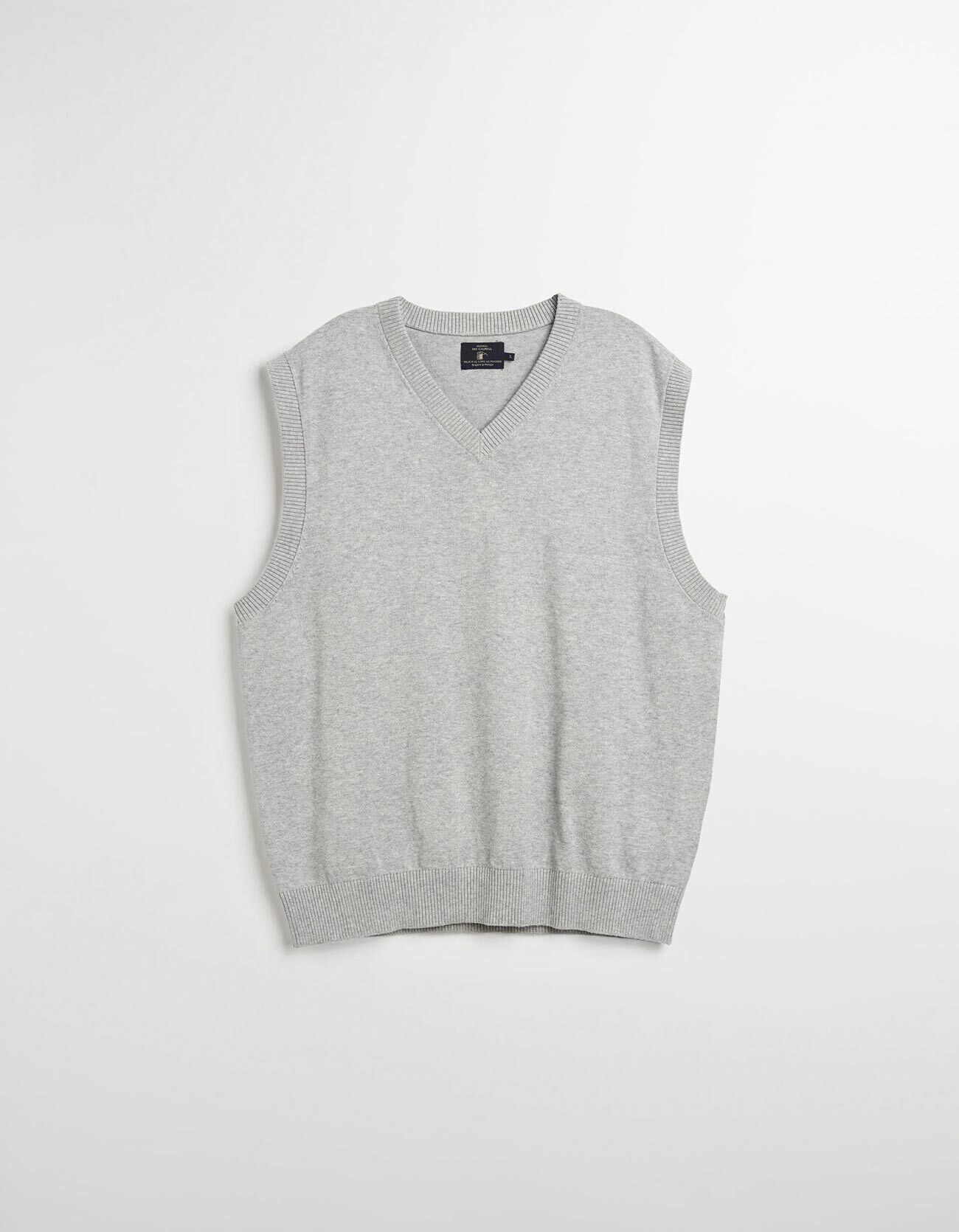 Comprar Online Colete com Caxemira, Homem, Cinzento Claro 