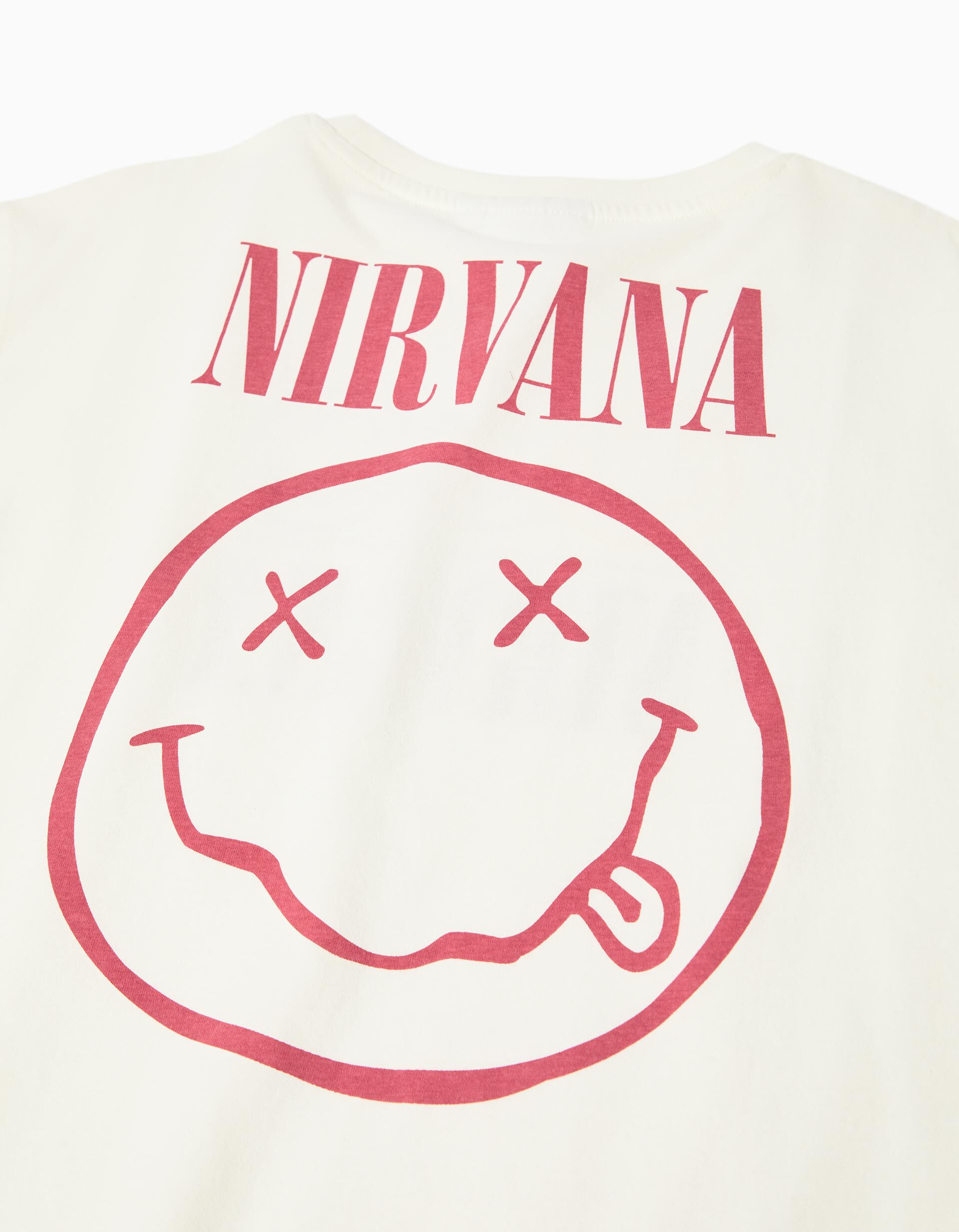 Comprar Online T-shirt 'Nirvana', Menina, Branco