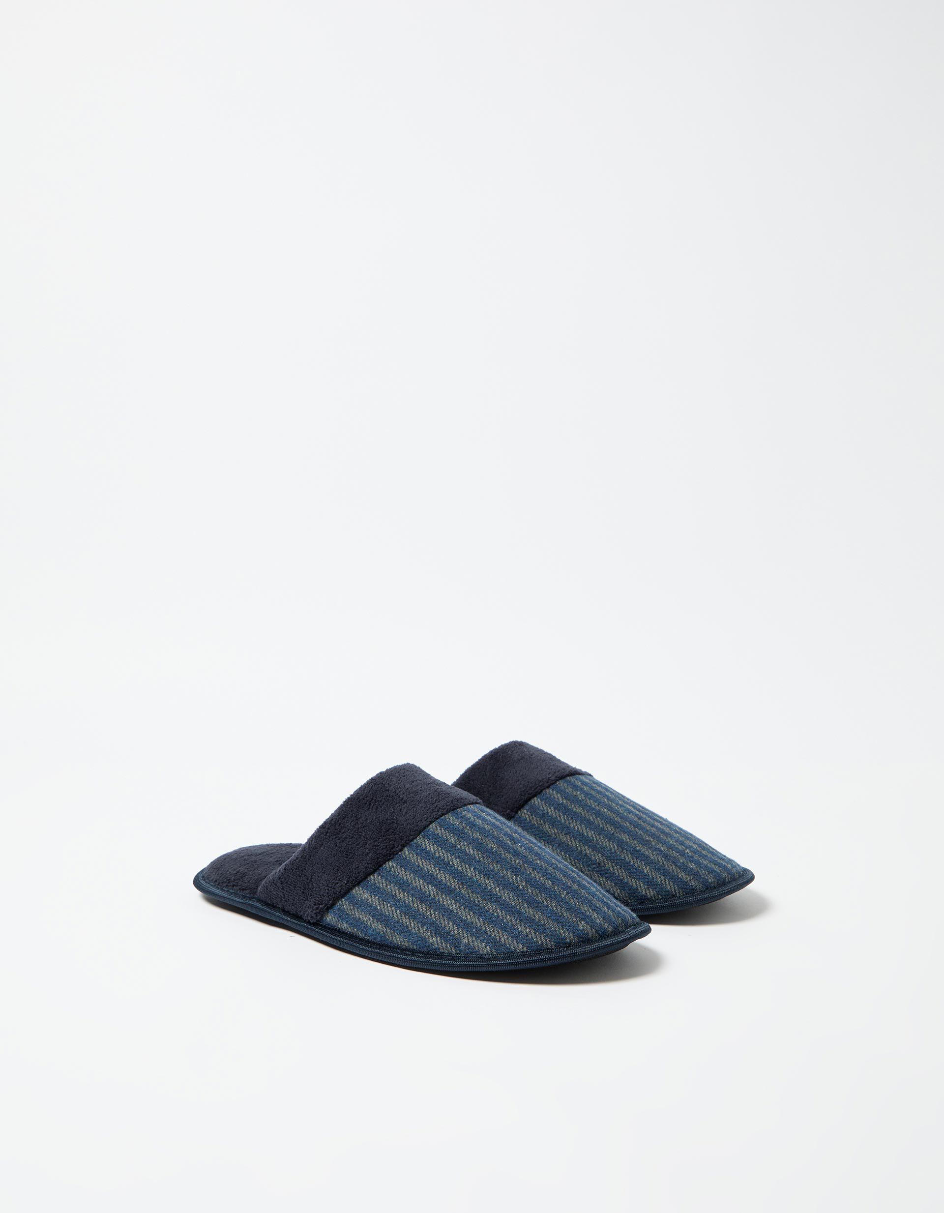 Comprar Online Chinelos de Quarto, Homem, Azul Escuro
