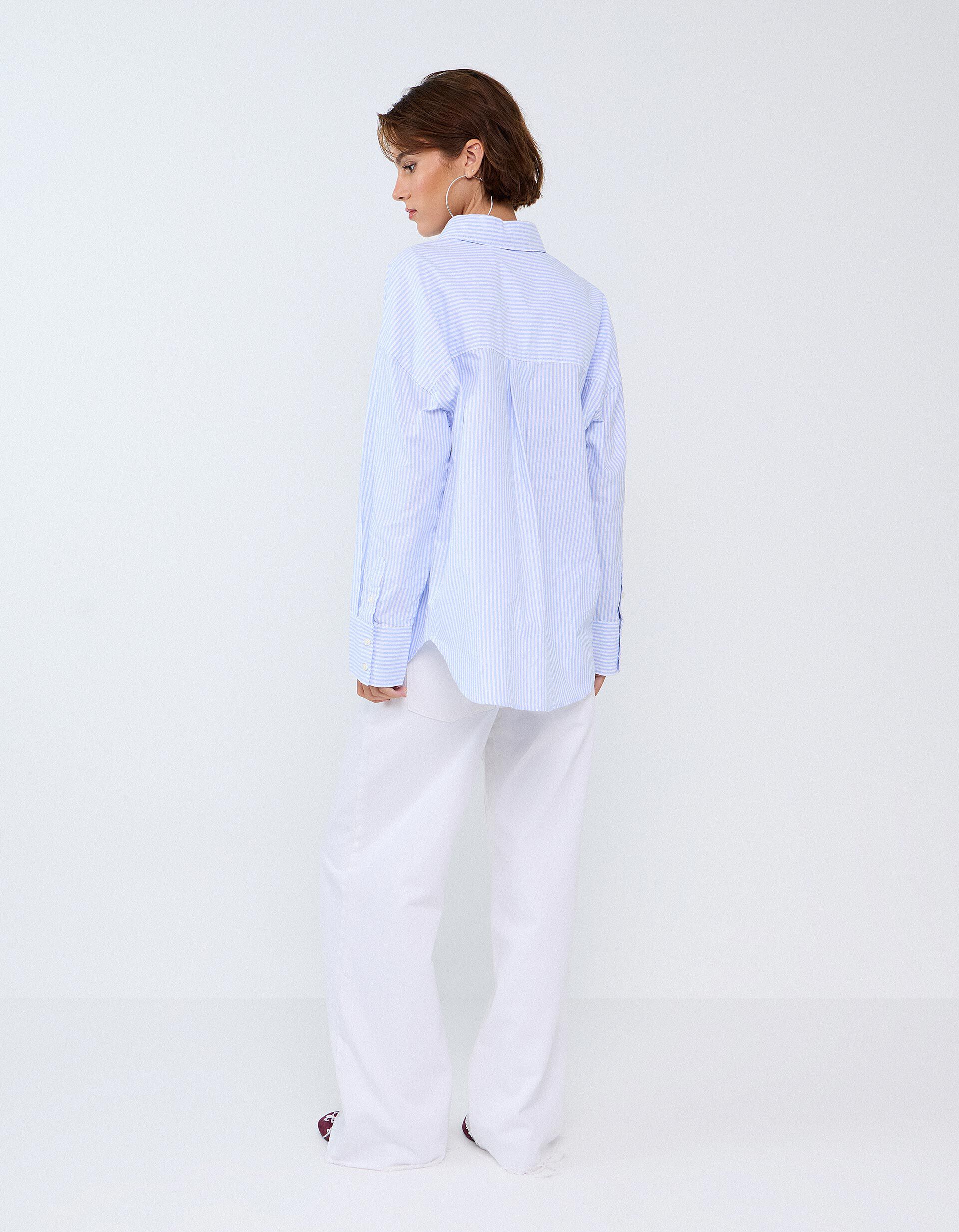 Comprar Online Camisa Oxford, Mulher, Azul Claro