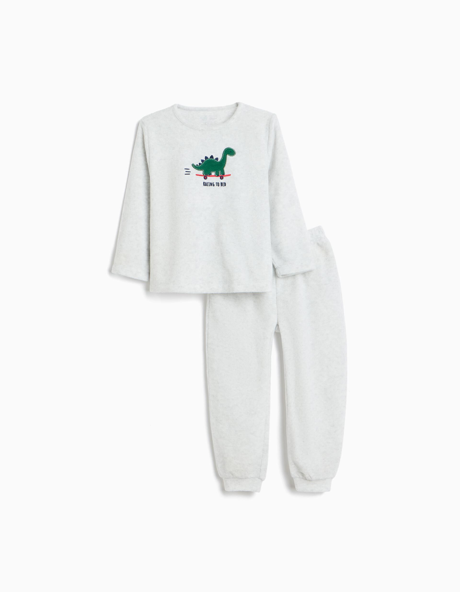 Comprar Online Pijama Polar, Menino, Cinzento Claro