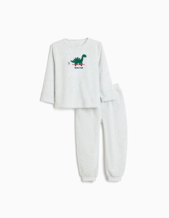 Comprar Online Pijama Polar, Menino, Cinzento Claro