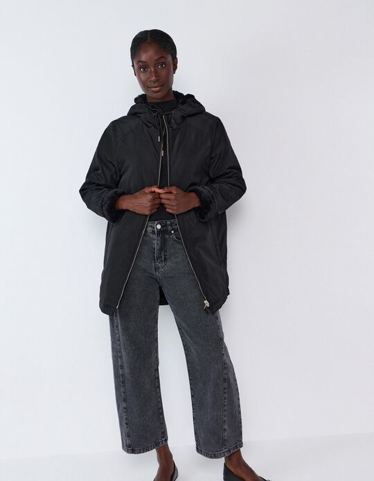 Comprar Online Parka Revers&iacute;vel, Mulher, Preto
