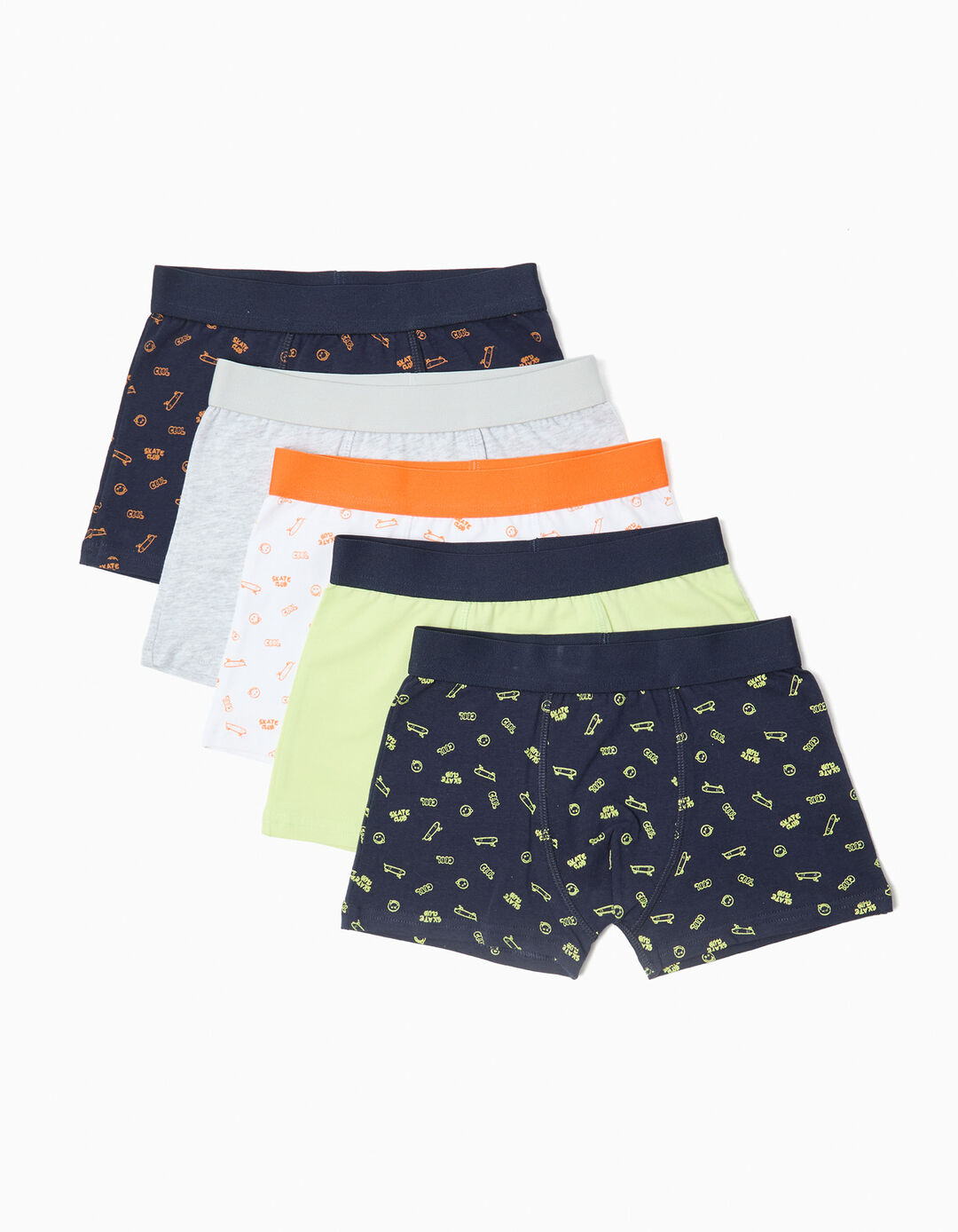 Pack 5 Boxers, Menino, Multicor