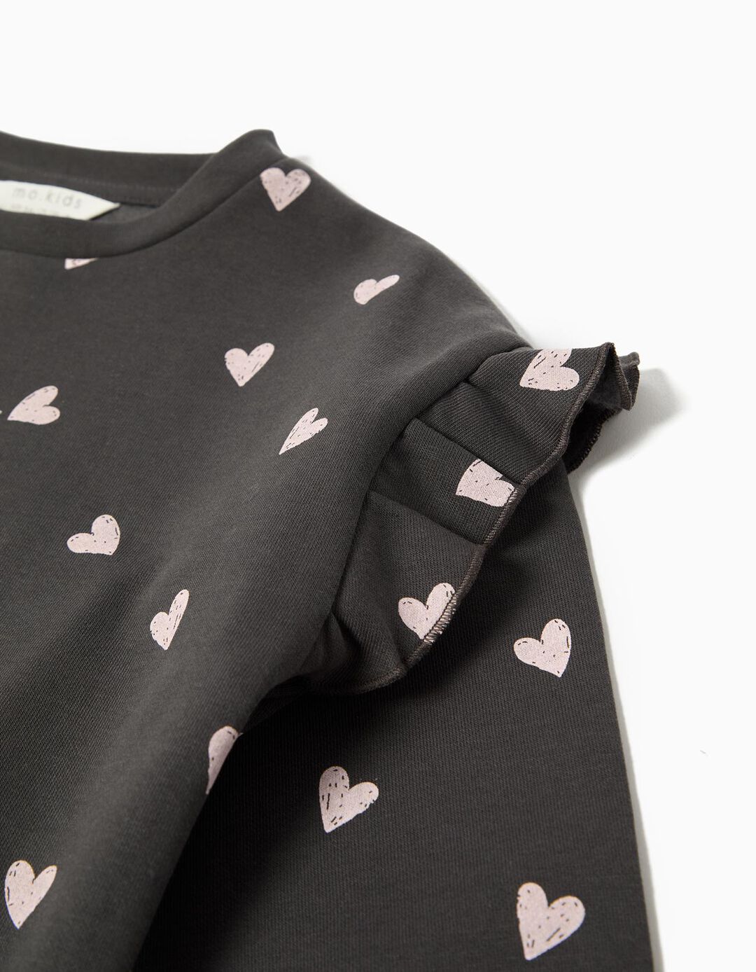 Conjunto Sweatshirt e Leggings, Menina, Cinzento Escuro
