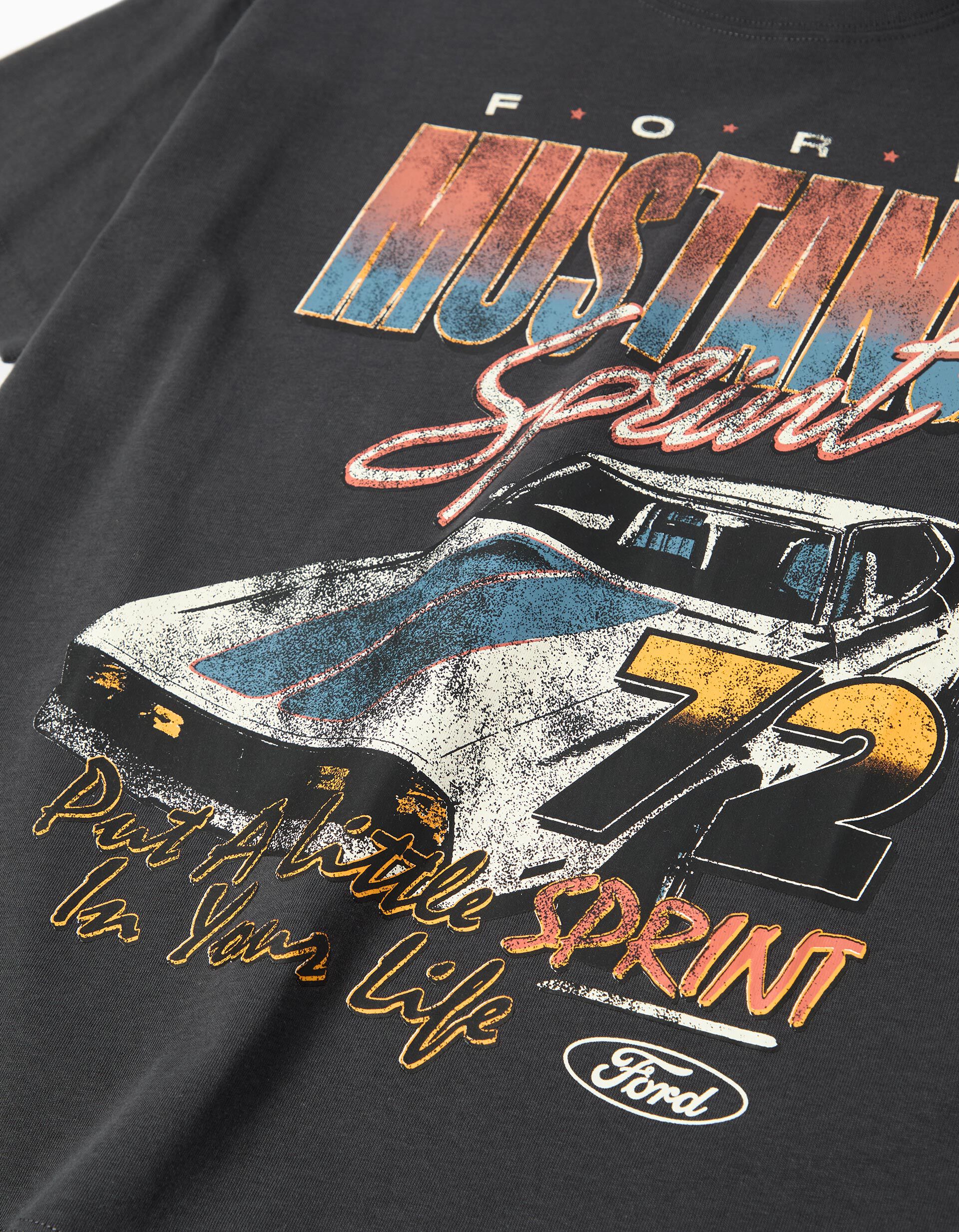 Comprar Online T-shirt 'Ford', Menina, Cinzento Escuro