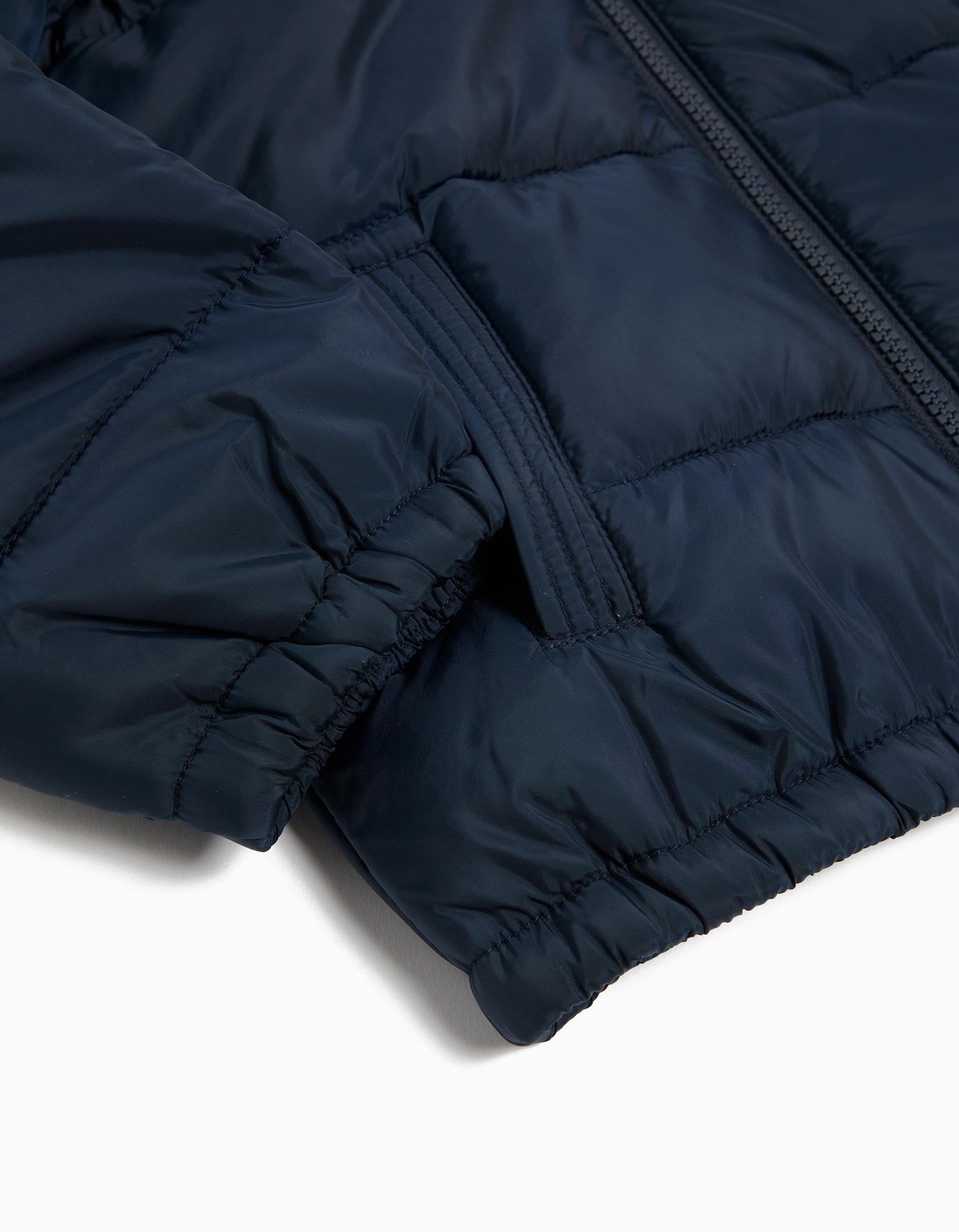 Comprar Online Casaco Acolchoado com Capuz, Menino, Azul Escuro