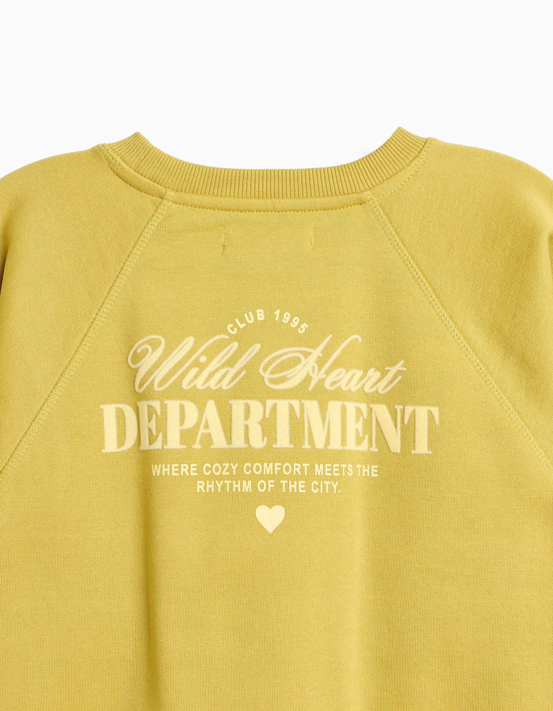 Comprar Online Sweatshirt, Menina, Amarelo Torrado