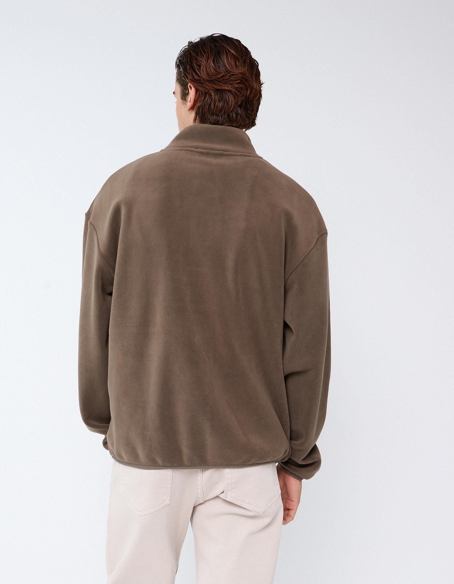 Comprar Online Sweatshirt Polar, Homem, Verde Escuro