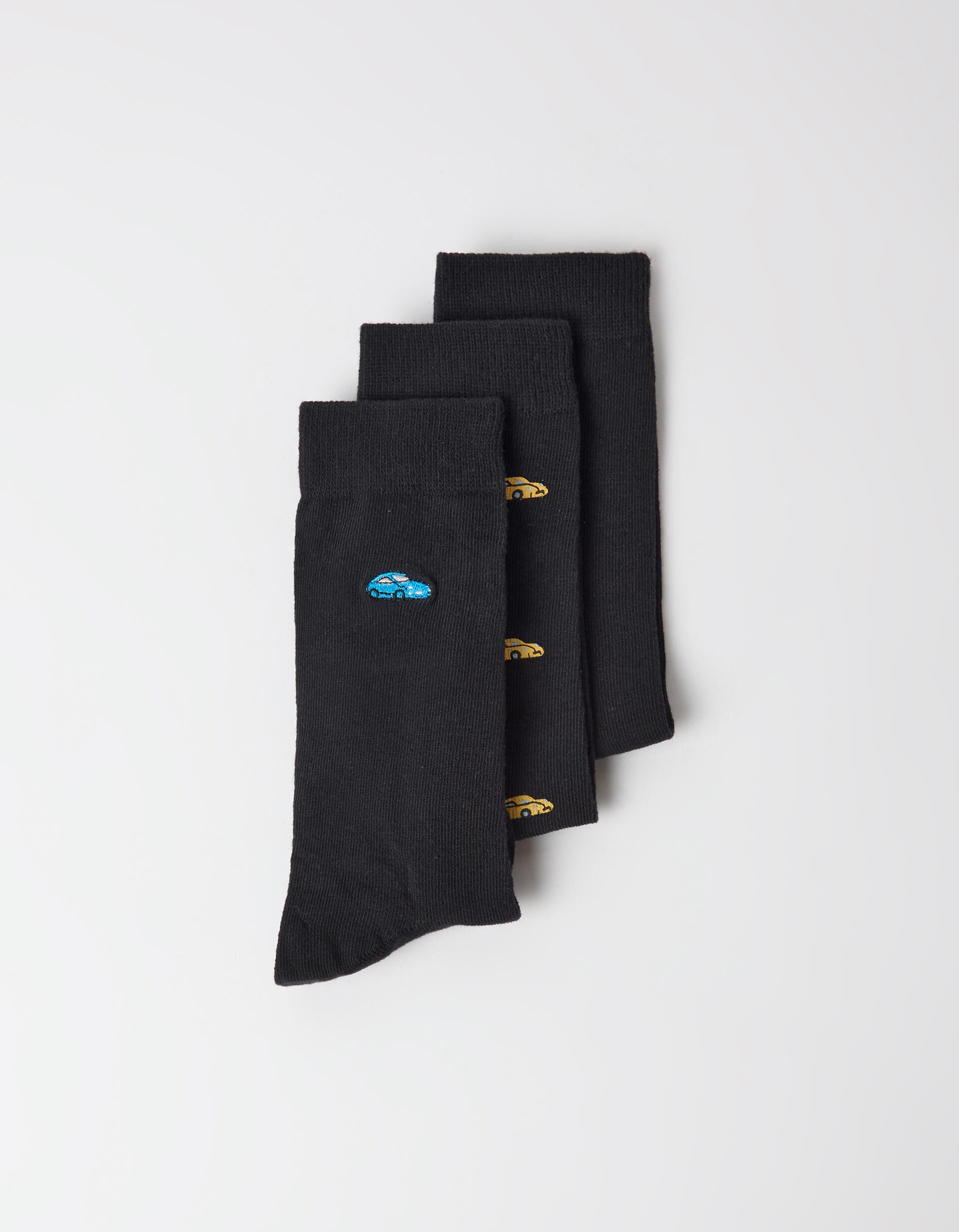Comprar Online Pack 3 Pares De Meias, Homem, Preto