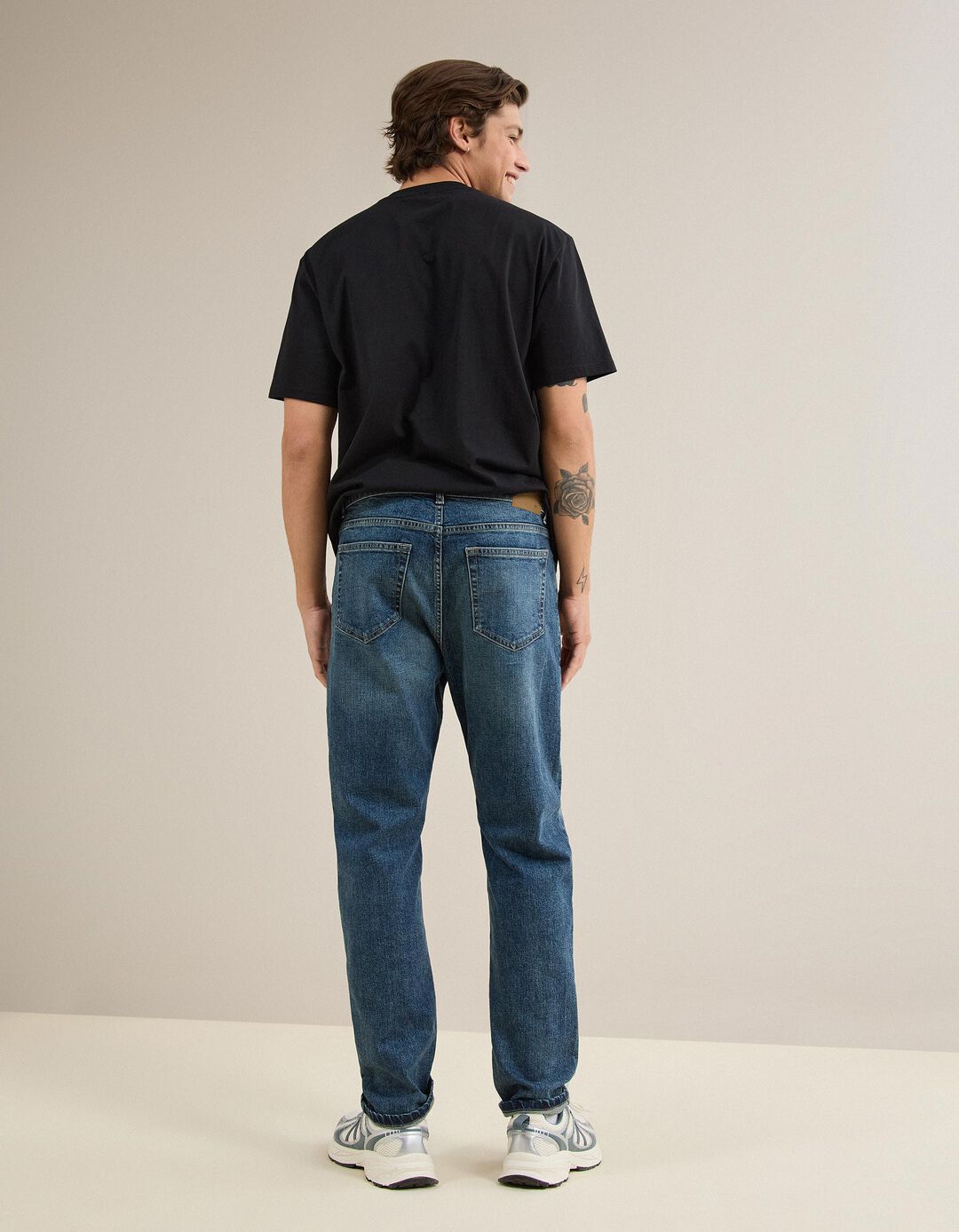 Jeans 'Slim Fit', Homem, Azul
