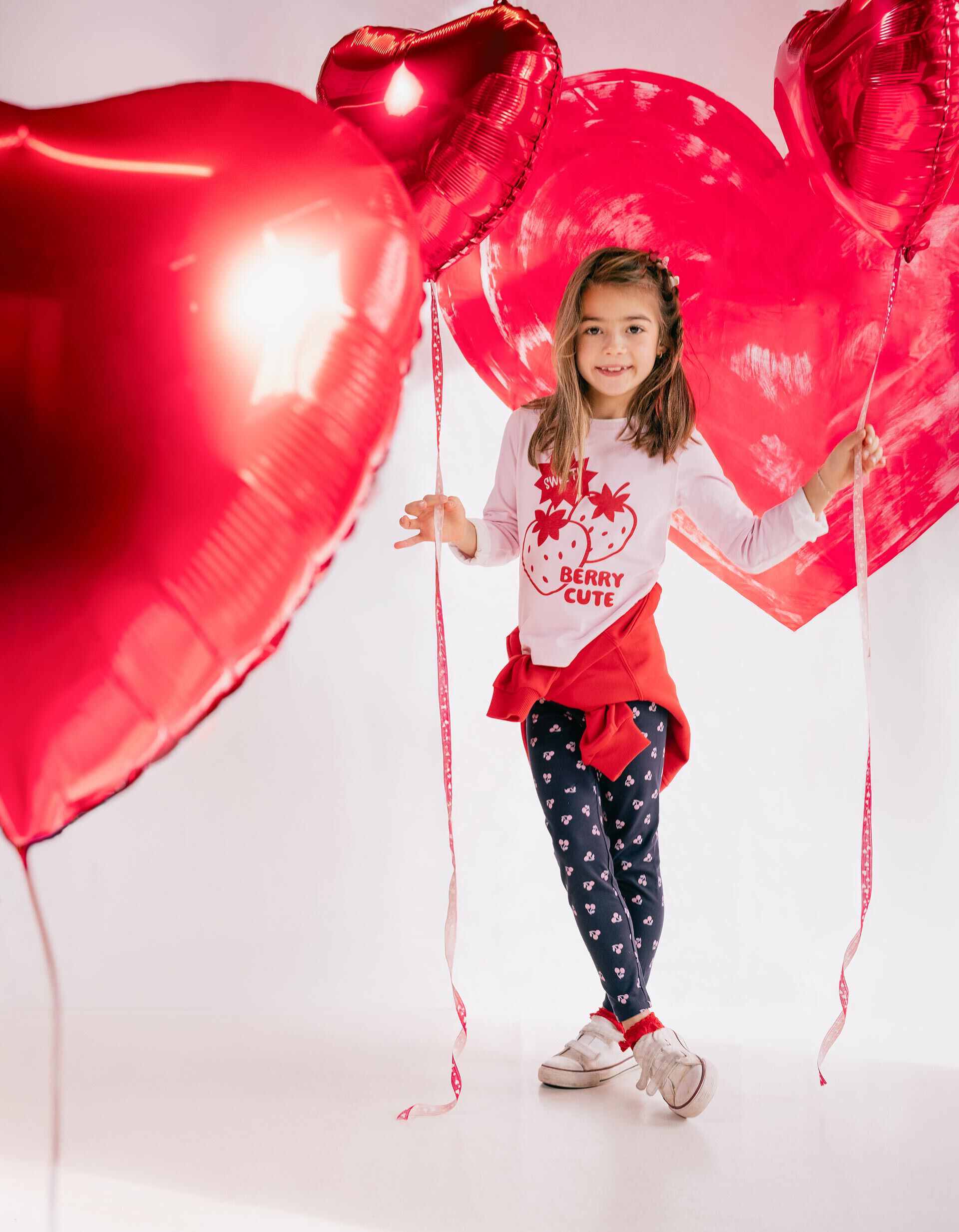 Comprar Online T-shirt Manga Comprida, Menina, Rosa Claro