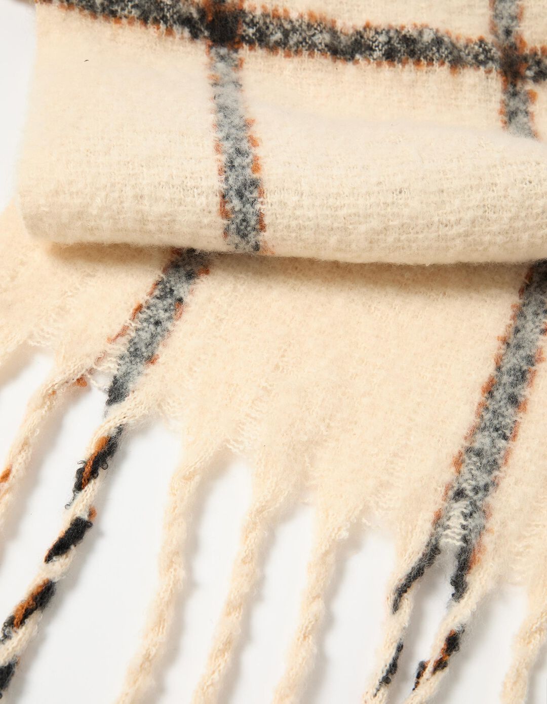 Cachecol, Mulher, Branco