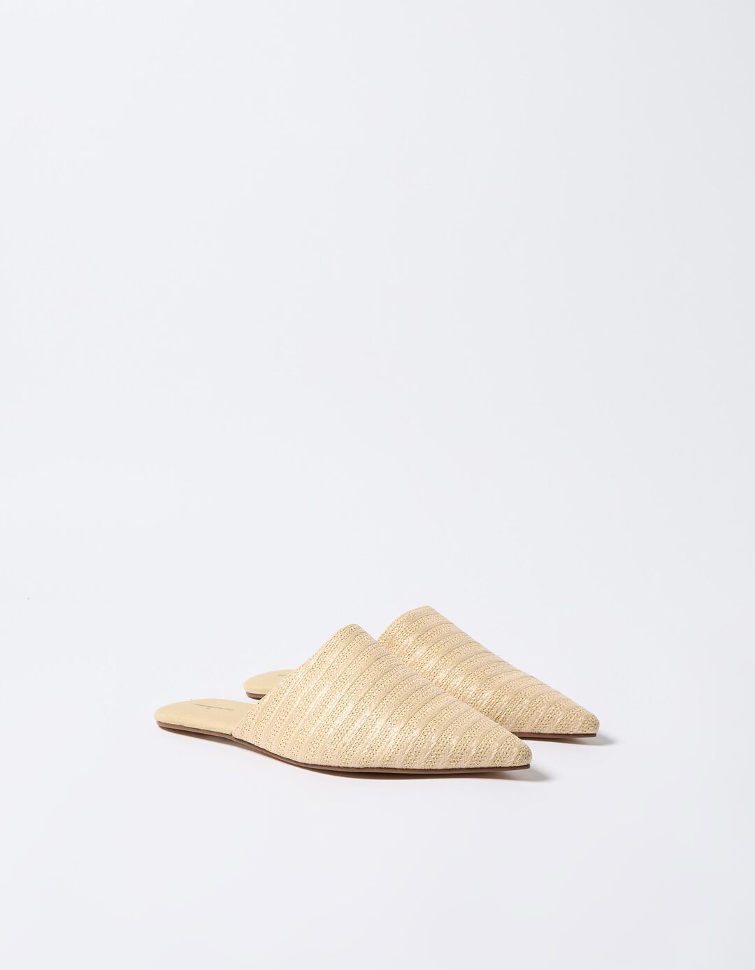 Sandália Mule, Mulher, Bege  