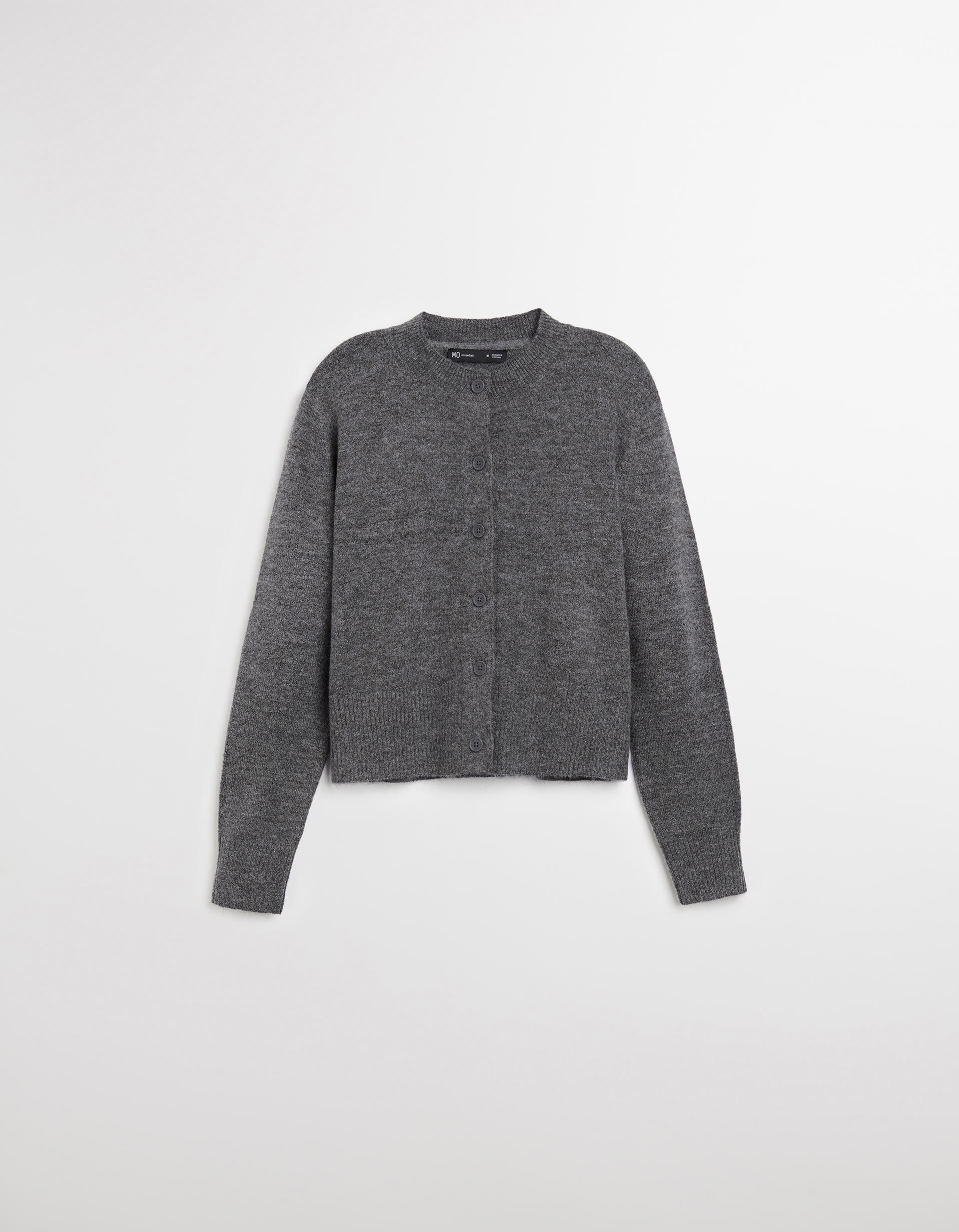 Comprar Online Casaco de Malha, Mulher, Cinzento Escuro