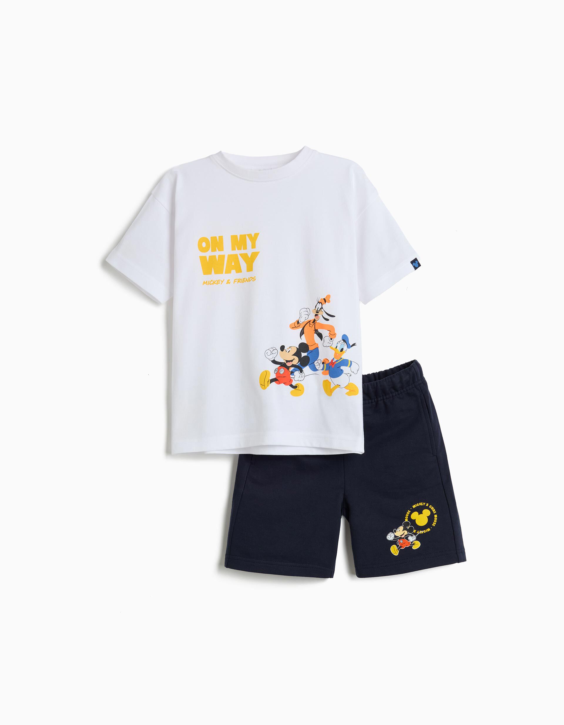 Comprar Online Conjunto 'Mickey' &copy;Disney, Menino, Branco