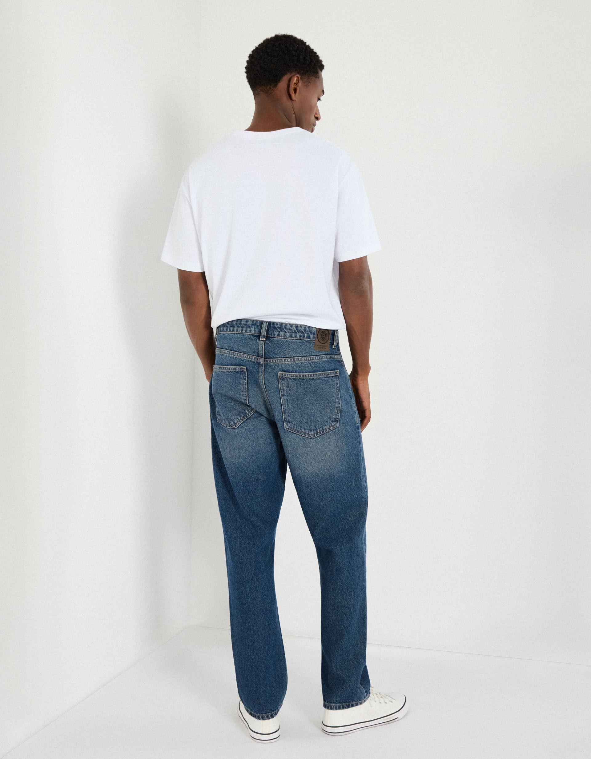 Comprar Online Cal&ccedil;as de Ganga 'Relaxed Fit', Homem, Azul Escuro