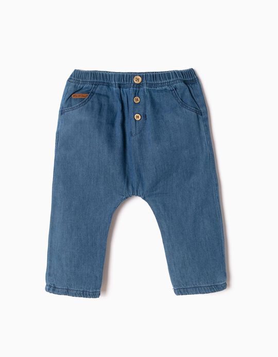 Soft Jeans with Buttons