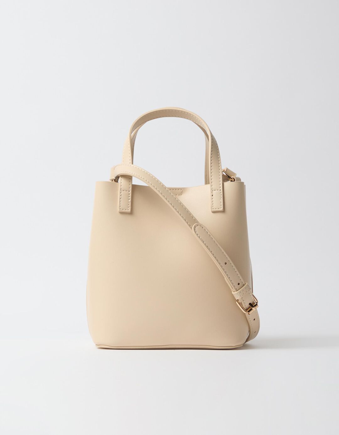 Mala Bucket Mini, Mulher, Bege