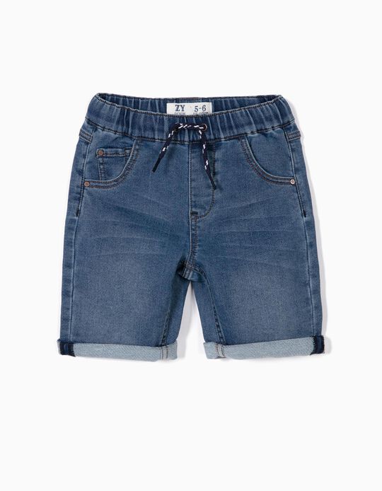 Cal&ccedil;&otilde;es Denim para Menino, Azul