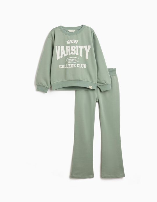Comprar Online Conjunto de Jogging Felpa, Menina, Verde