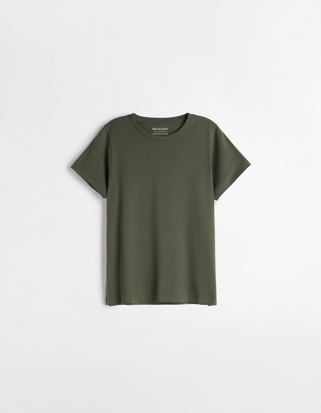 T-shirt, Mulher, Verde Escuro