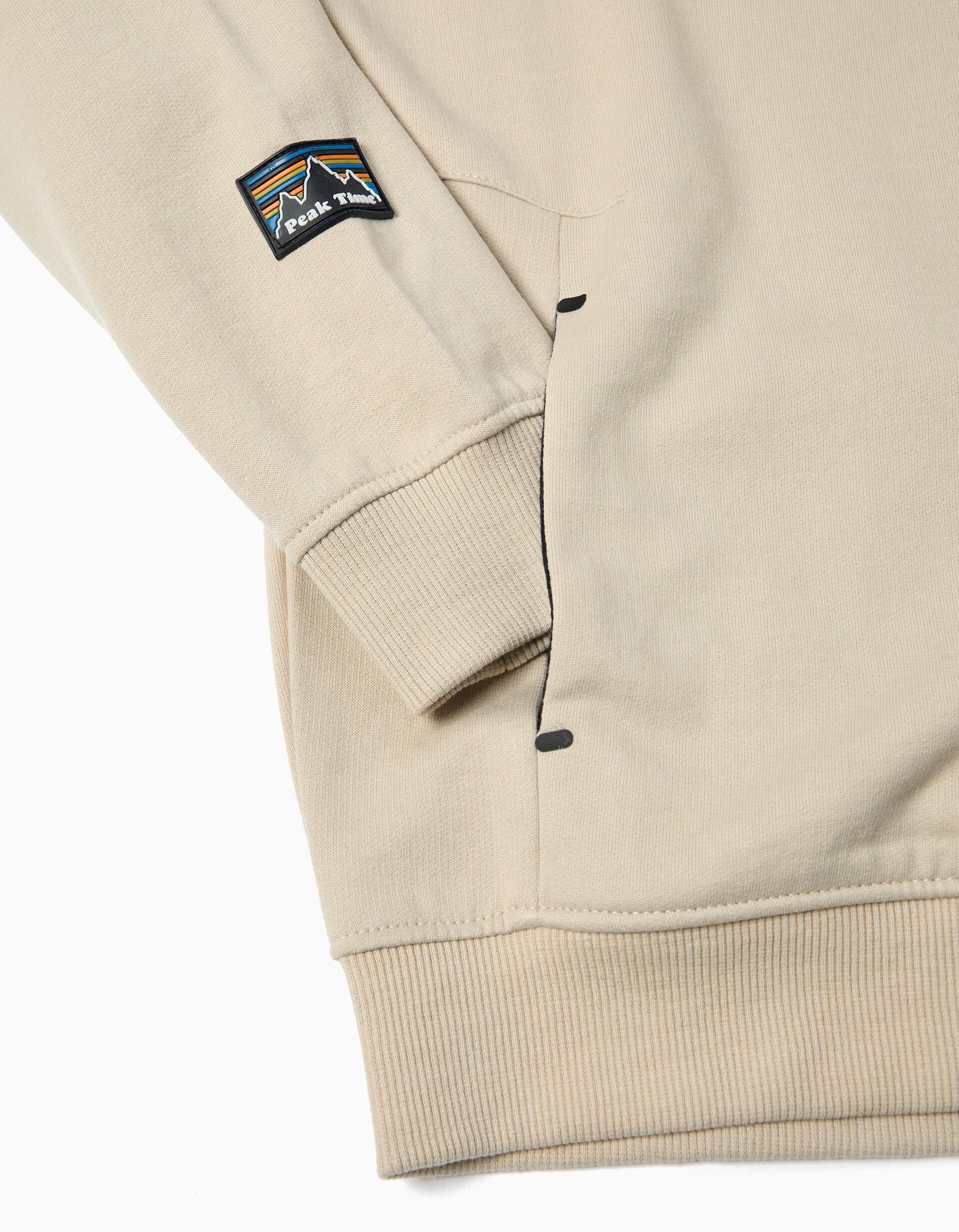 Comprar Online Sweatshirt com Capuz, Menino, Bege