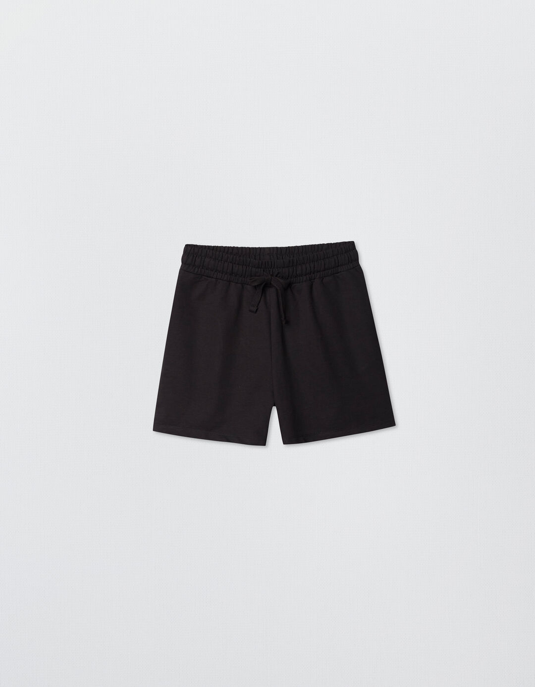Felpa Shorts, Woman, Black