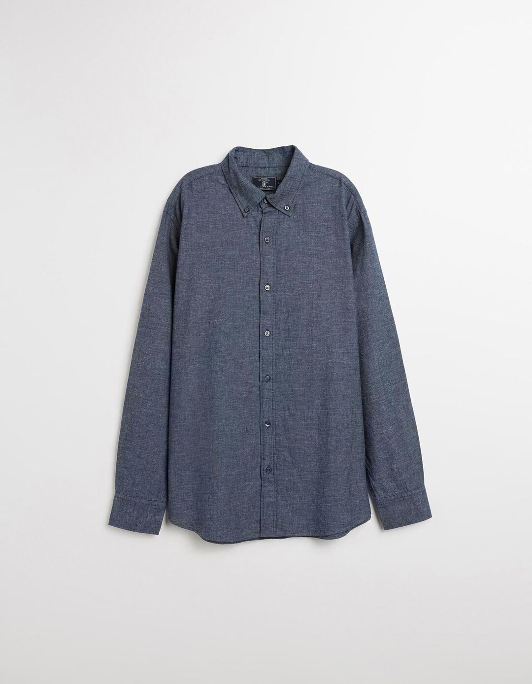 Camisa Flanela, Homem, Azul Escuro 