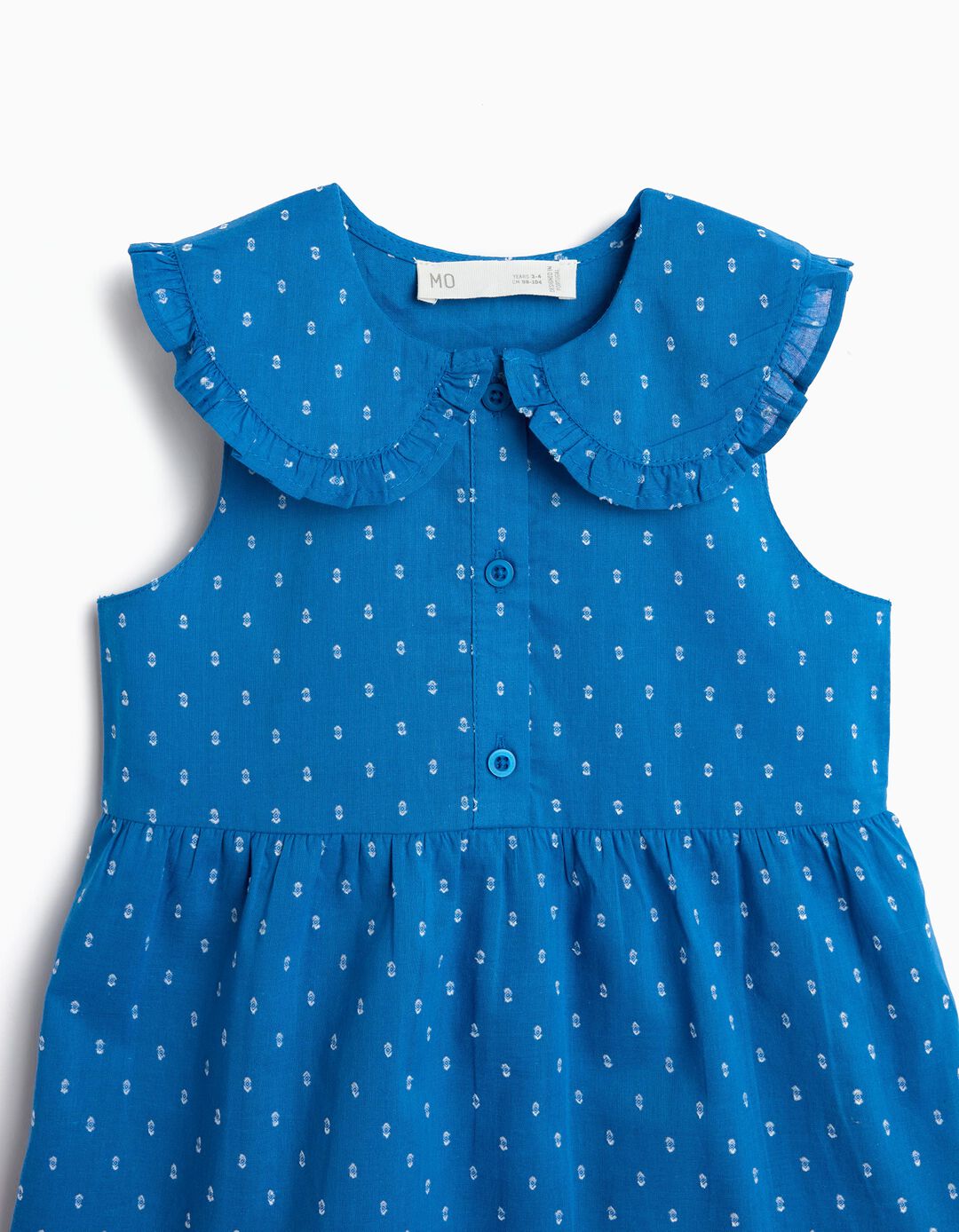 Vestido, Menina, Azul