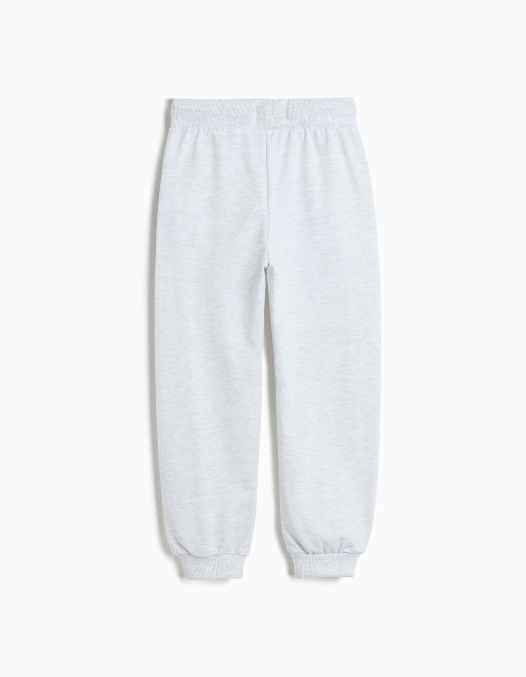 Cal&ccedil;as de Jogging, Menino, Cinzento Claro