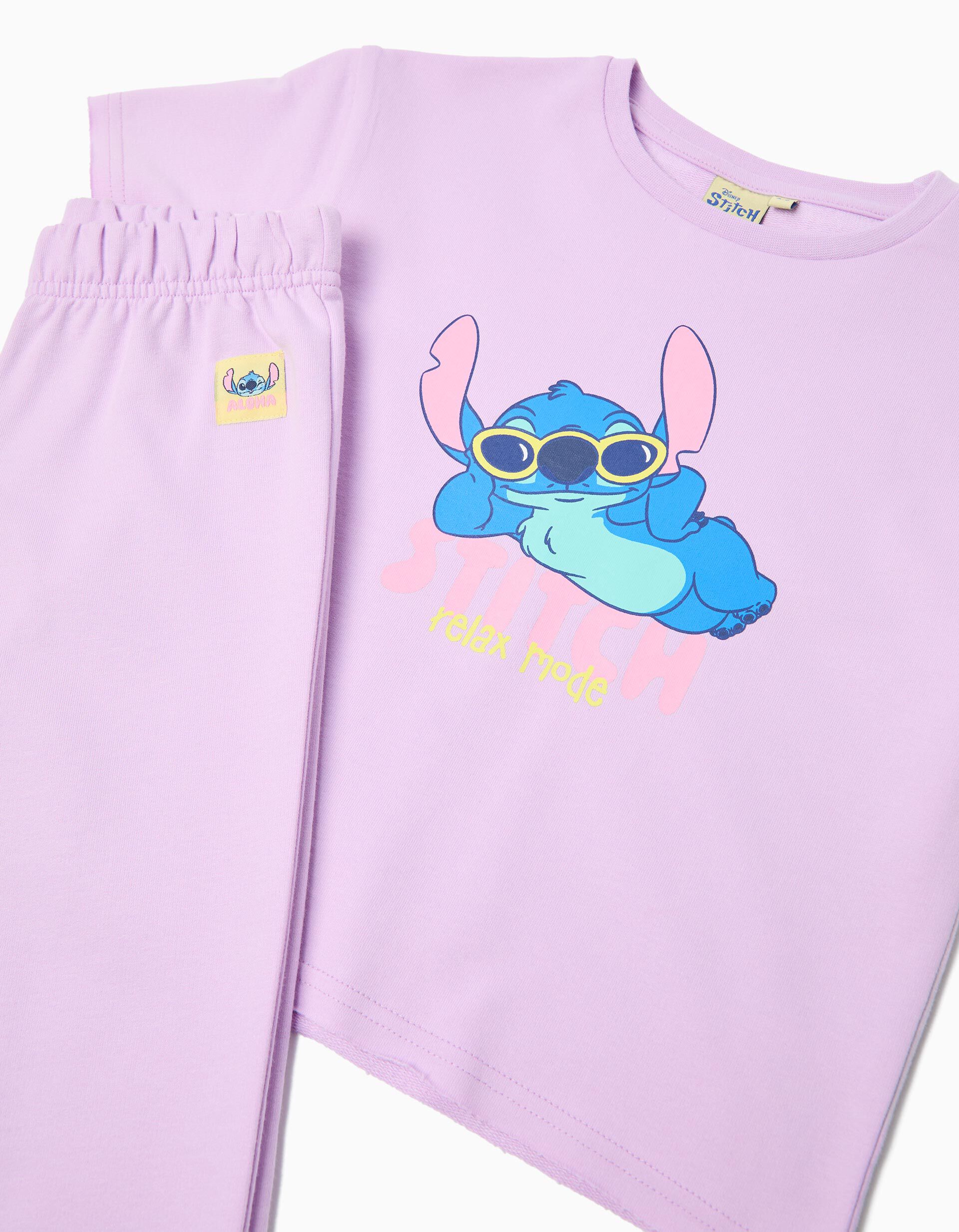 Comprar Online Conjunto 'Stitch' &copy;Disney, Menina, Roxo Claro