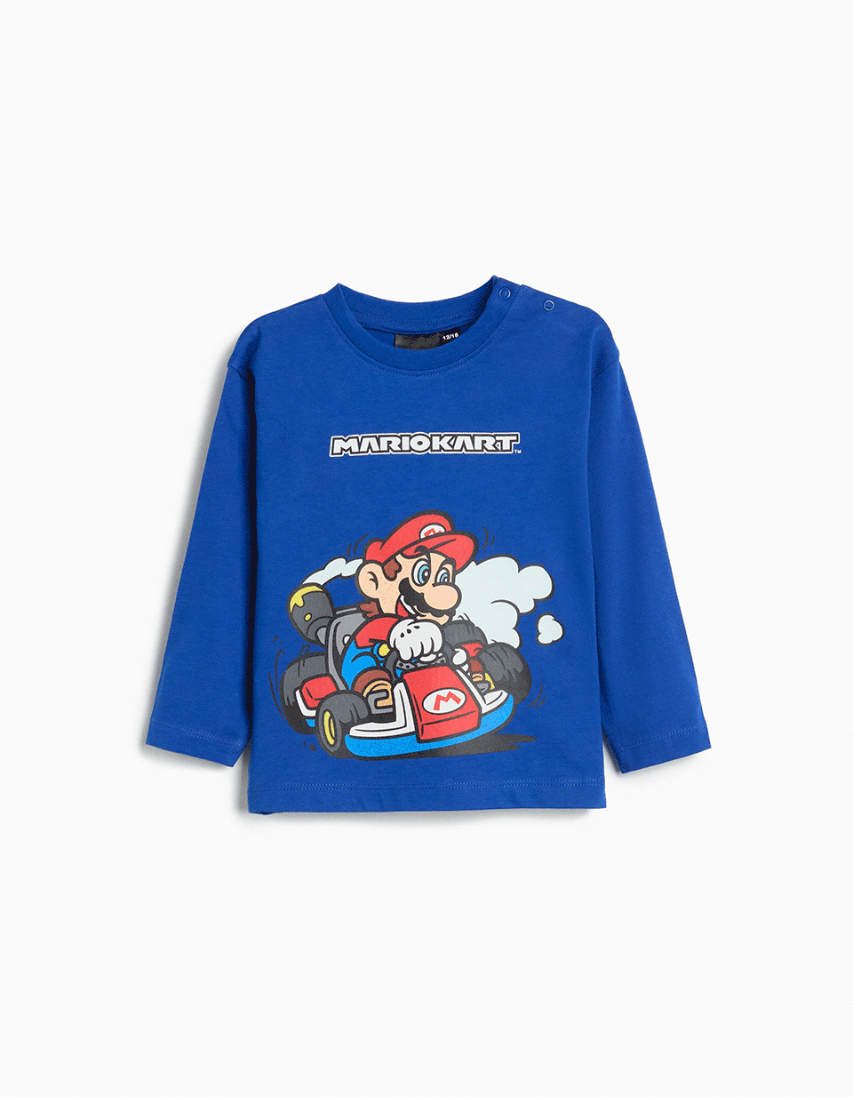 Comprar Online T-shirt de Manga Comprida 'Super Mario', Menino, Azul