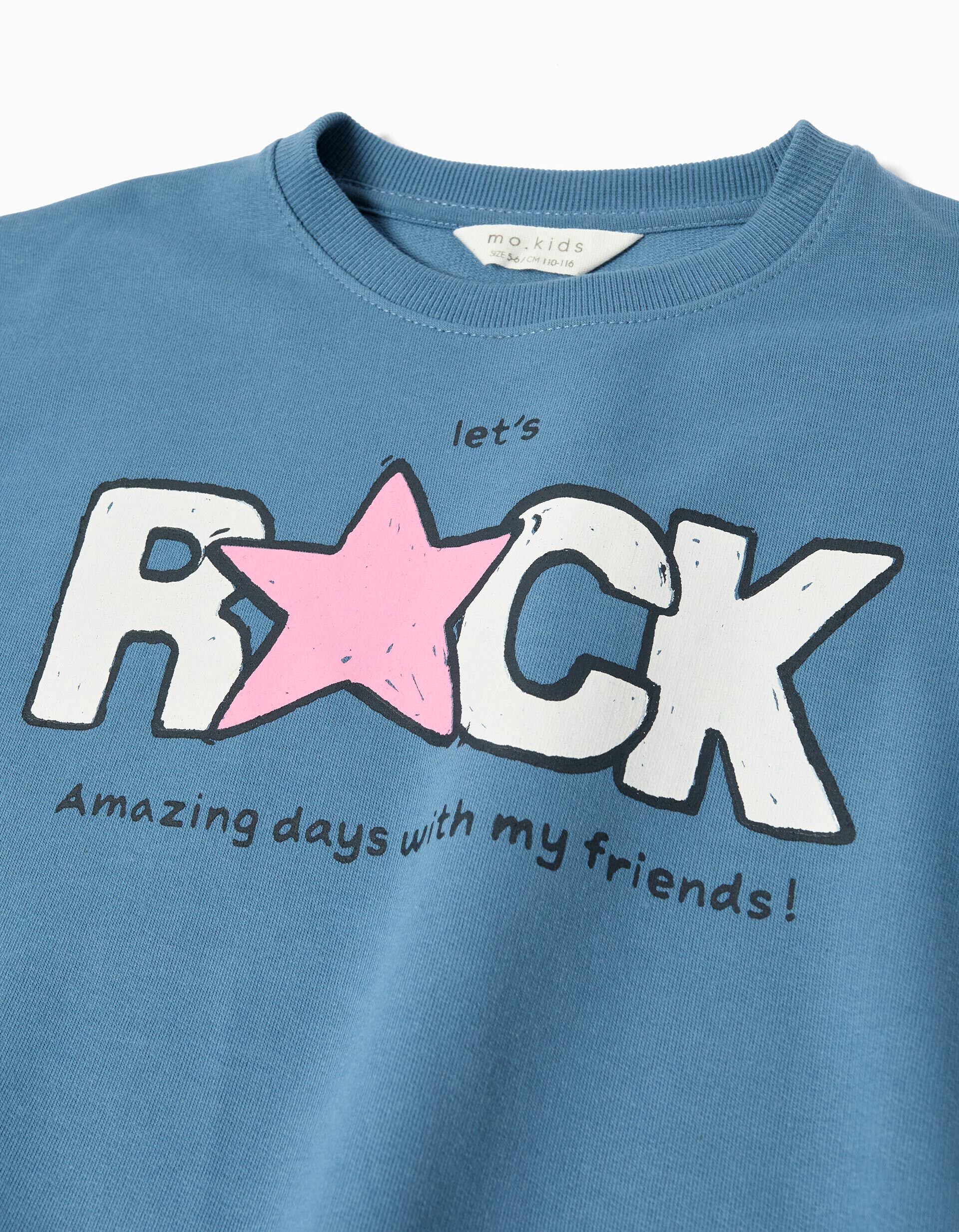 Comprar Online Sweatshirt de Felpa, Menina, Azul