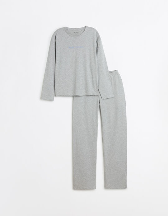 Comprar Online Pijama, Mulher, Cinzento Claro